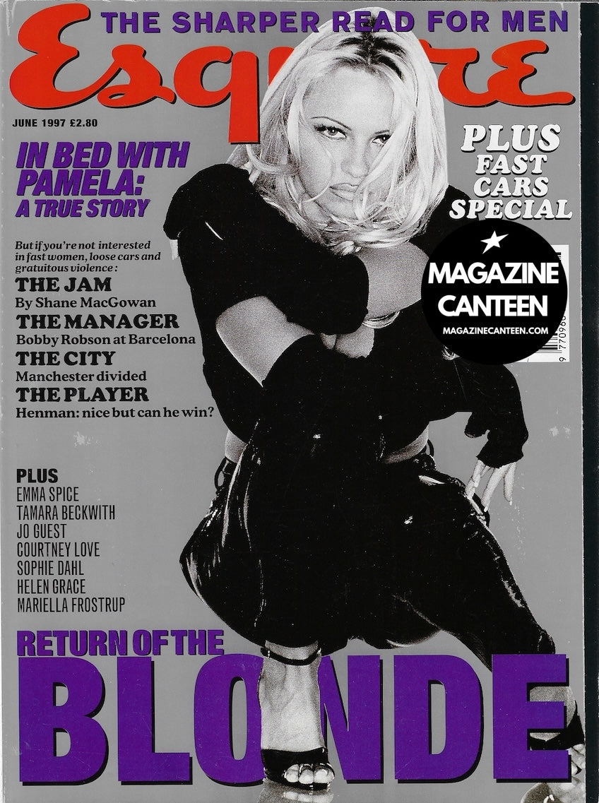 Esquire Magazine - PAMELA ANDERSON Tim Henman BOBBY ROBSON Billy White