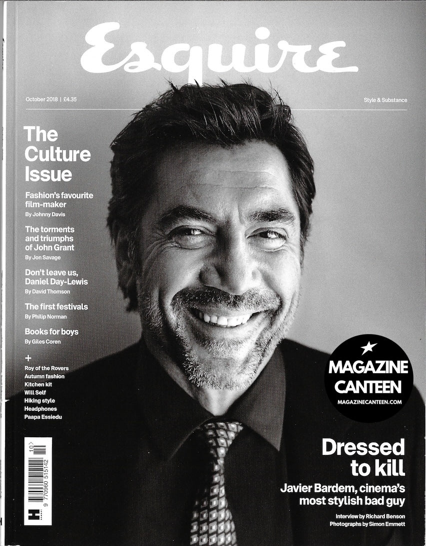 Esquire Magazine - Javier Bardem John Grant