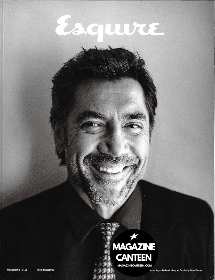 Esquire Magazine - JAVIER BARDEM John Grant 2018