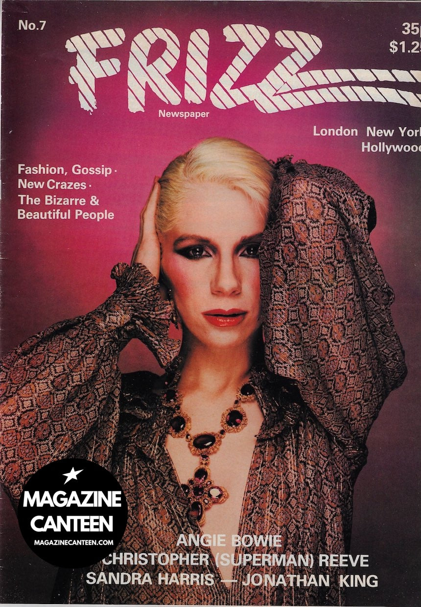 Frizz Magazine - Angie Bowie Helmut Berger