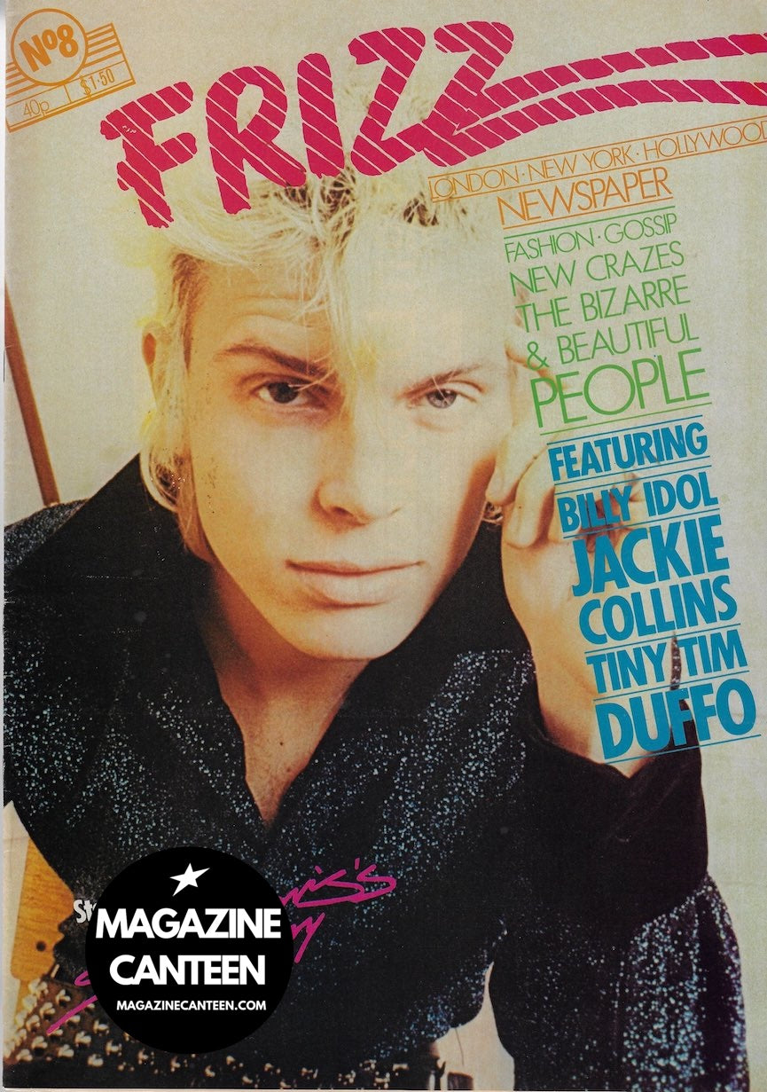 Frizz Magazine - Billy Idol Bill Ling Tiny Tim