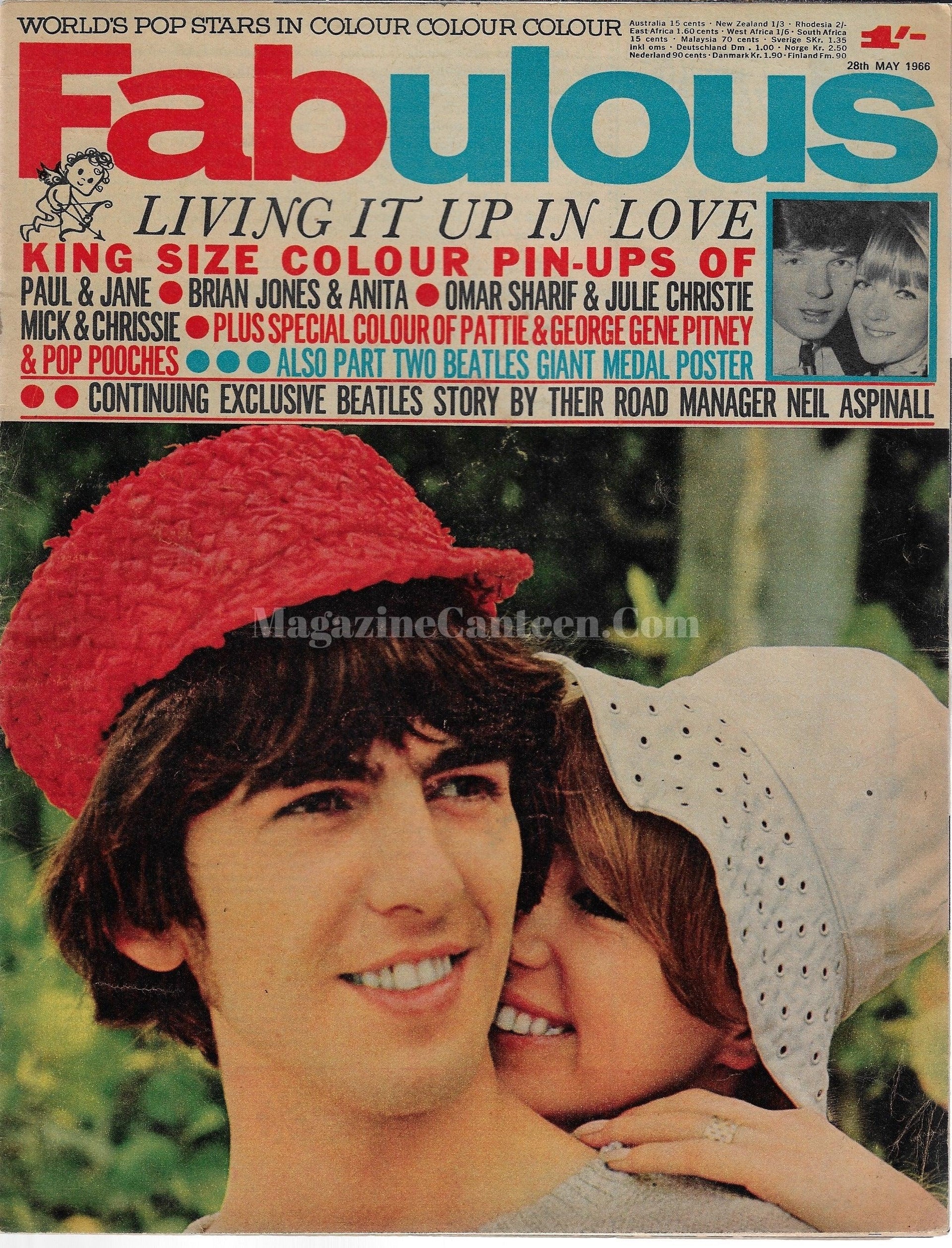 Fabulous 208 Magazine George Harrison Pattie Boyd