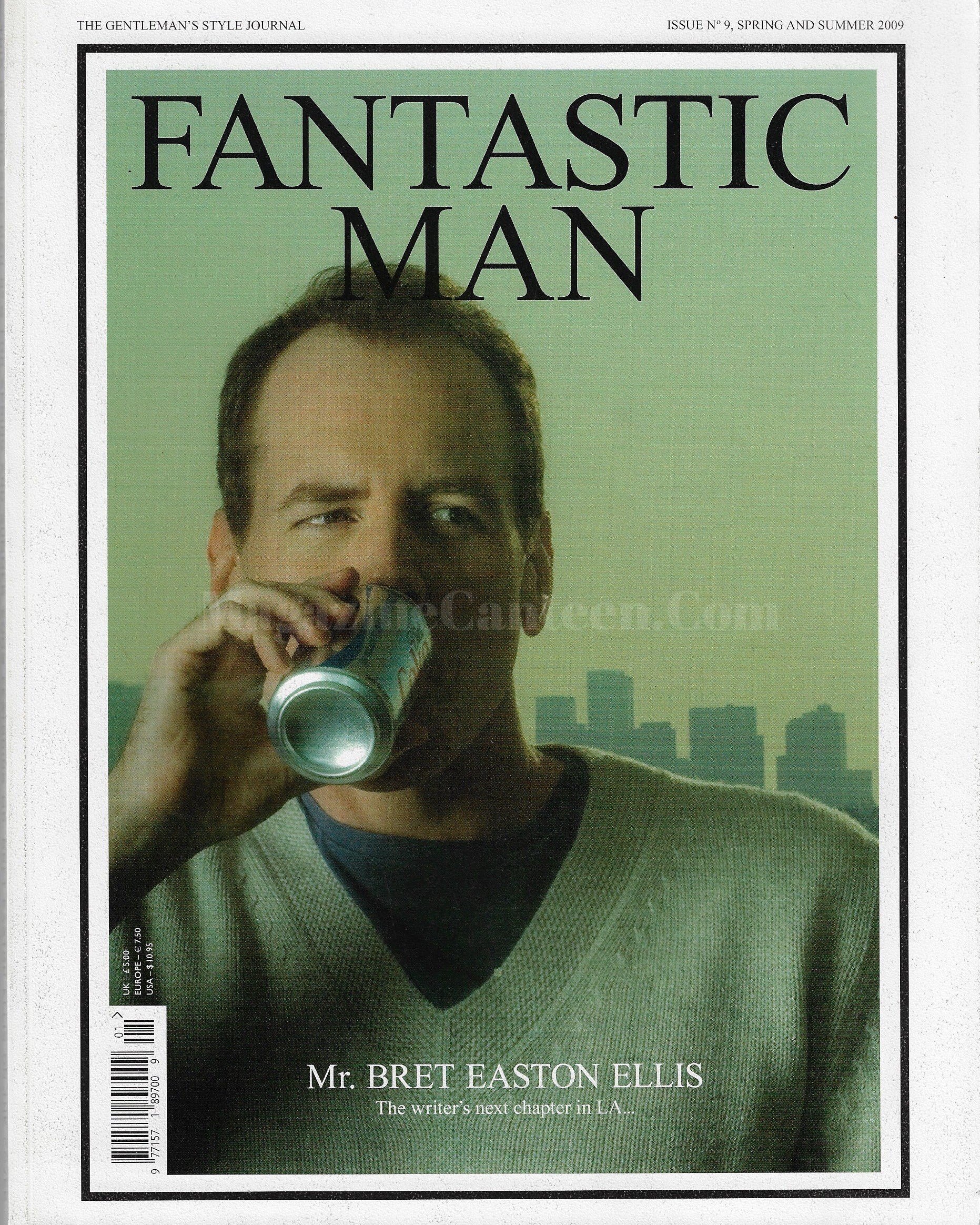 Fantastic Man Magazine 9 - Bret Easton Ellis aiden shaw