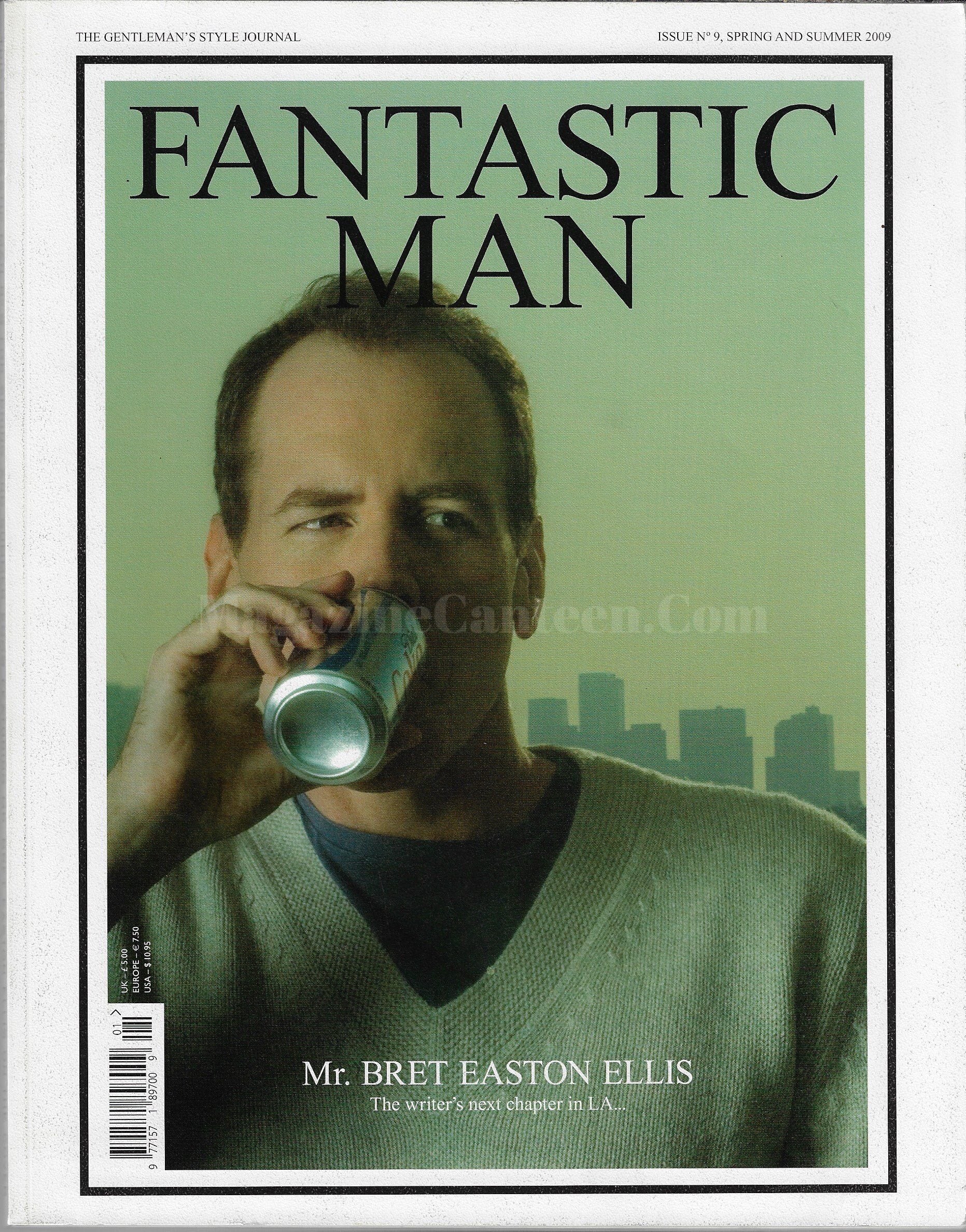 Fantastic Man Magazine 9 - Bret Easton Ellis aiden shaw