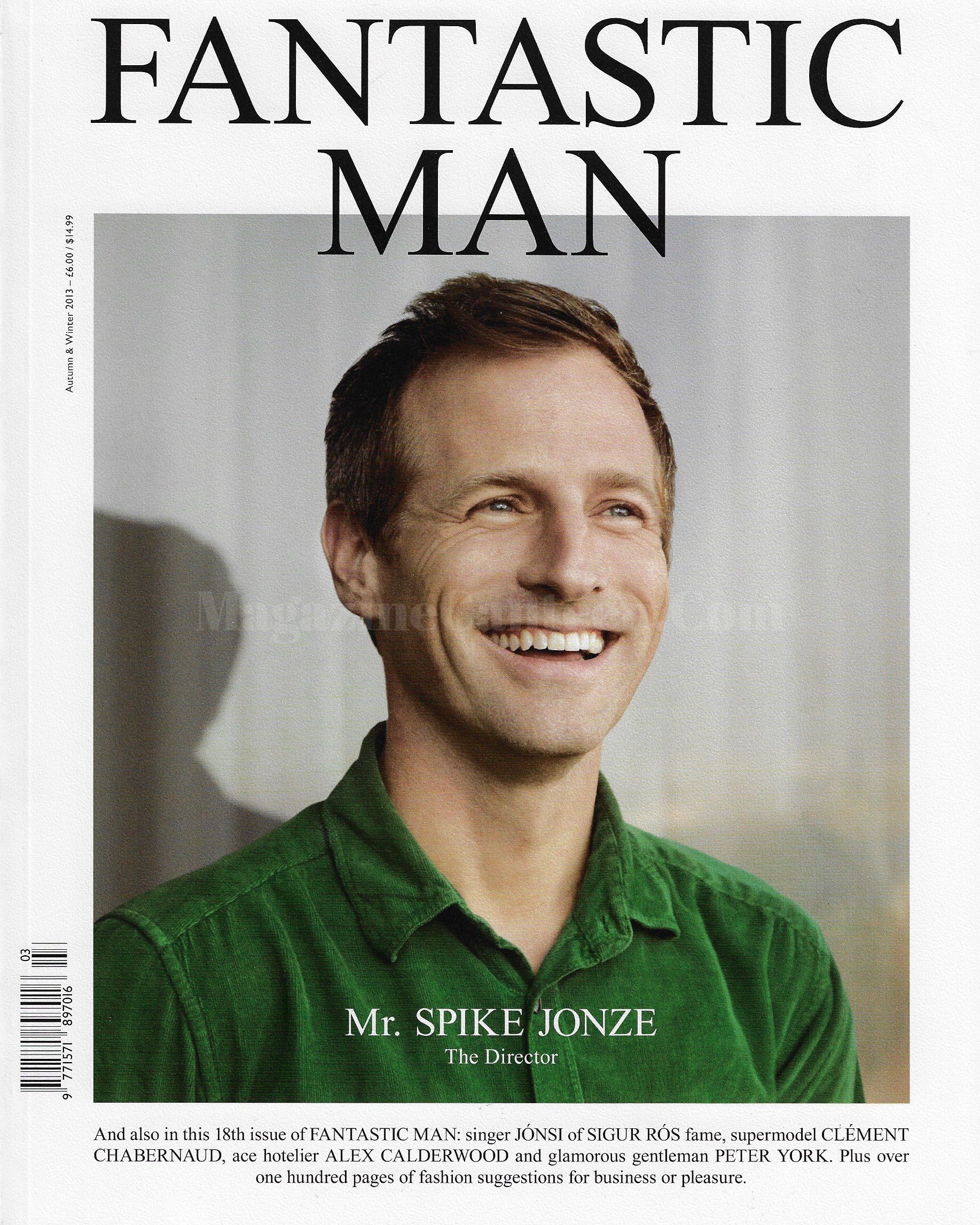 Fantastic Man Magazine 18 - Spike Jonze