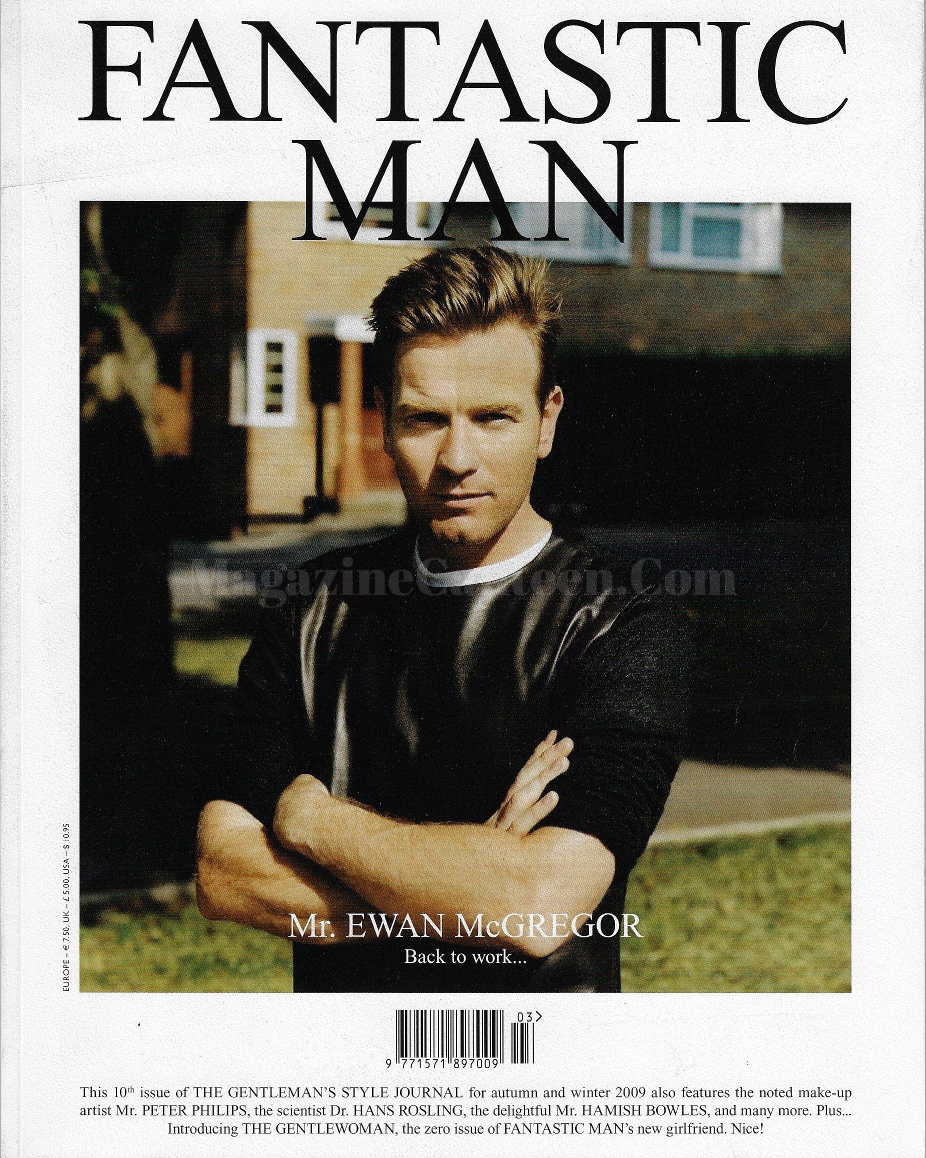 Fantastic Man Magazine 10 - Ewan McGregor Gentlewoman