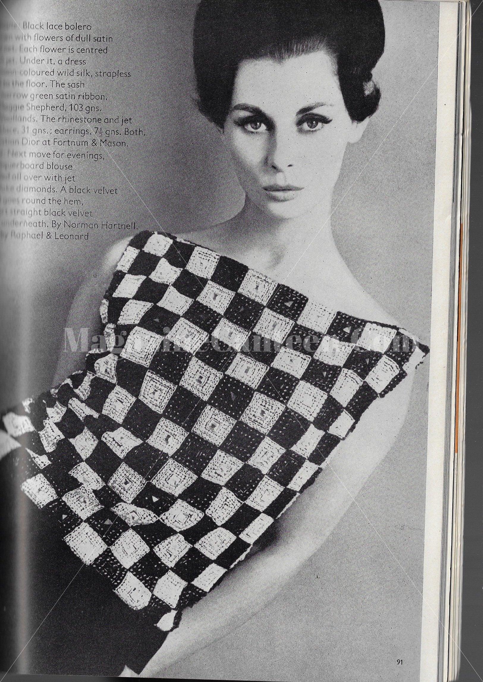 Vogue Magazine December 1962 - Marie-Lise Gres – magazine canteen