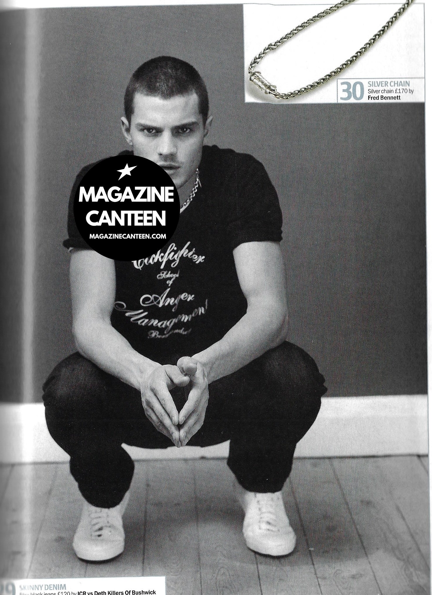 UK Magazine - JAMIE DORNAN Fashion Trends MALE MODEL Rare FHM