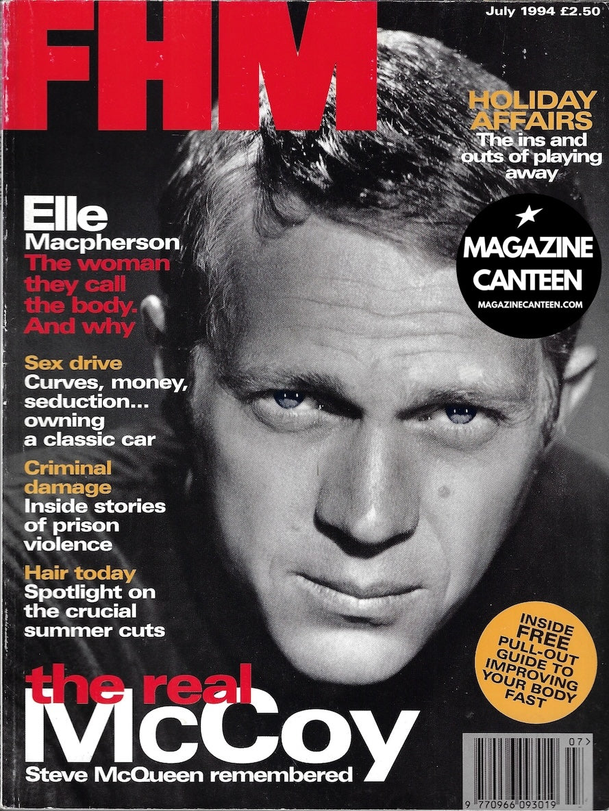 FHM Magazine - Steve McQueen – magazine canteen