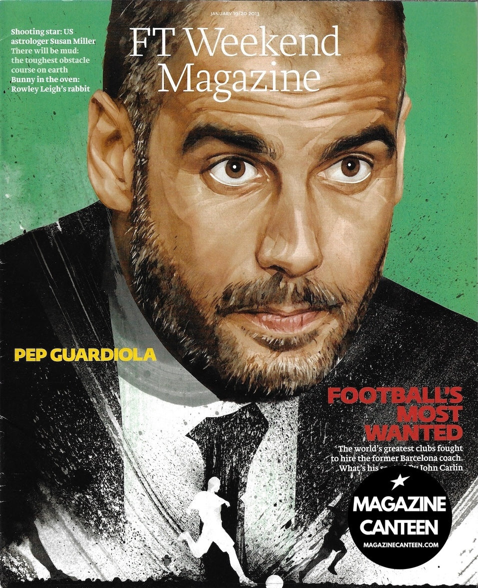 FT Weekend Magazine - Pep Guardiola Nigel Mansell – magazine canteen