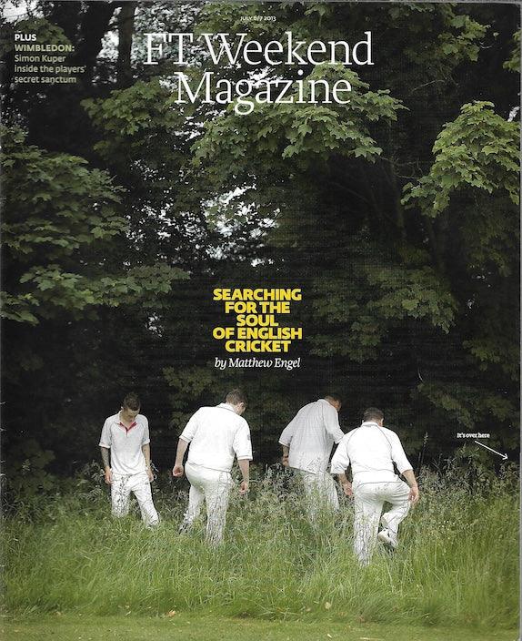 FT Weekend Magazine - Lesley Sharp Gordon Forbes – magazine canteen