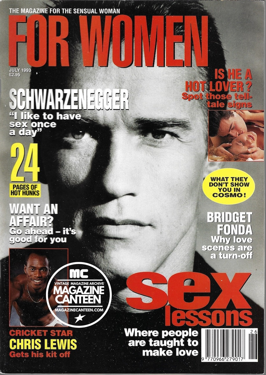 For Women Magazine - ARNOLD SCHWARZENEGGER Colin Lewis IAIN MCKELL