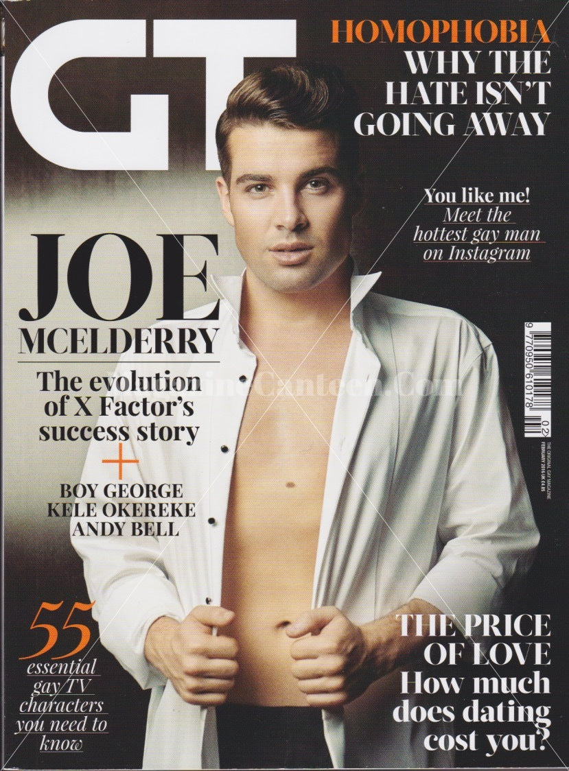 Gay Times Magazine - Joe McElderry Max Emerson