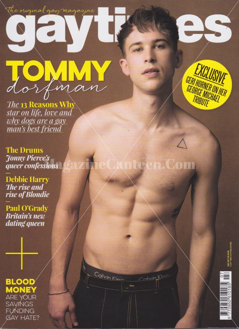 Gay Times Magazine - Tommy Dorfman