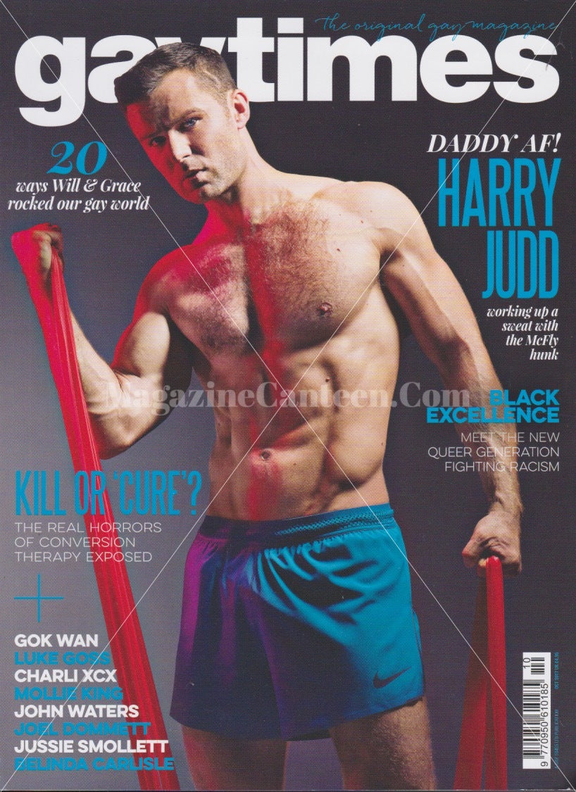 Gay Times Magazine - Harry Judd McFly