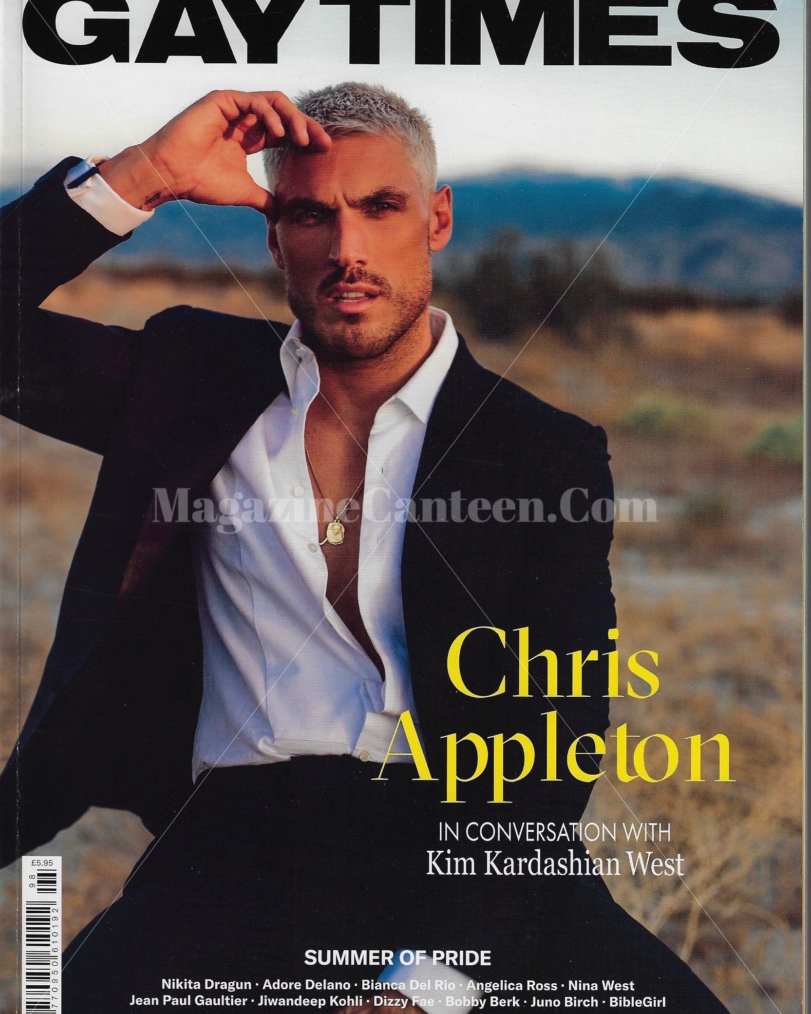 Gay Times Magazine - Chris Appleton
