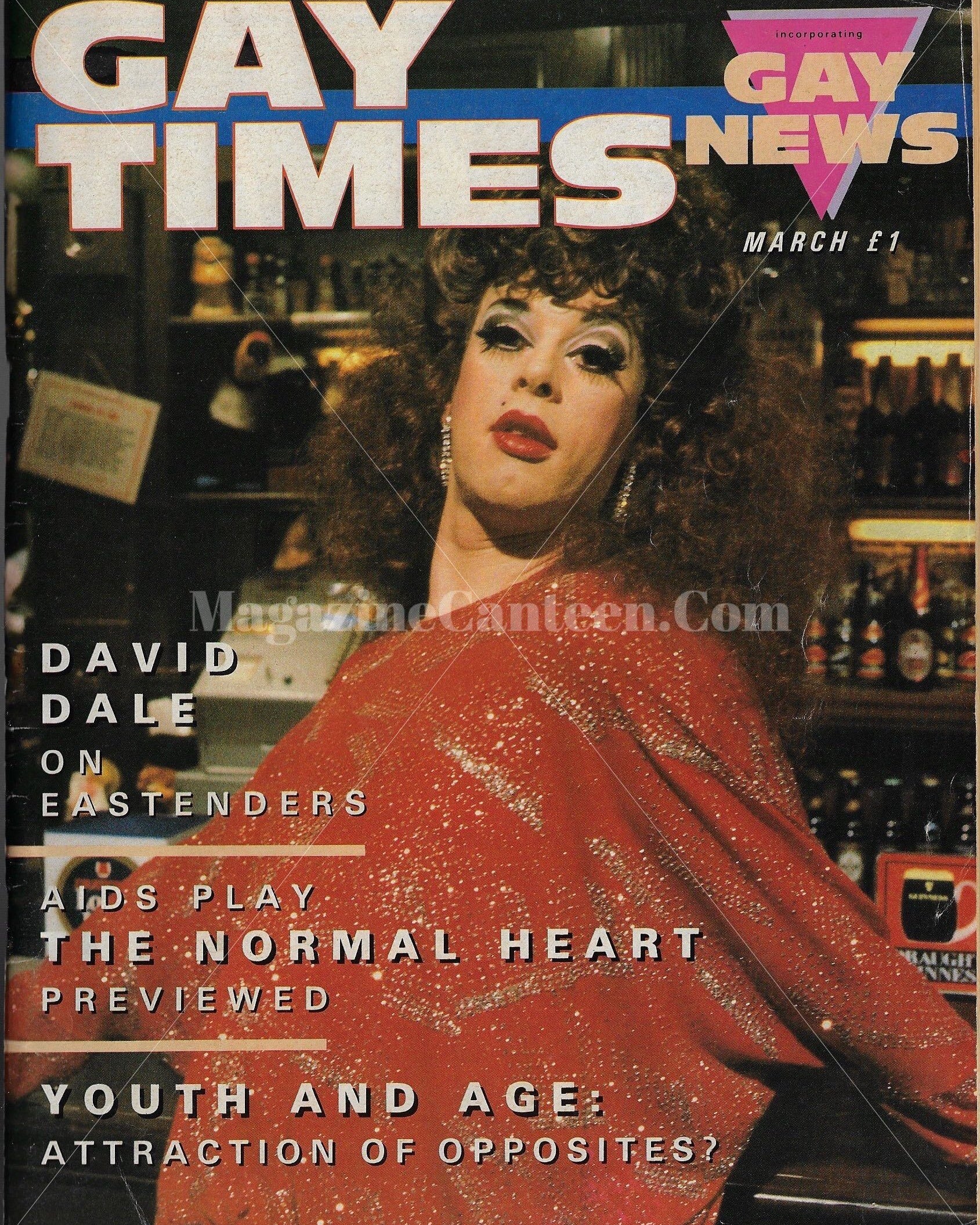 eastenders Gay Times Magazine - David Dale
