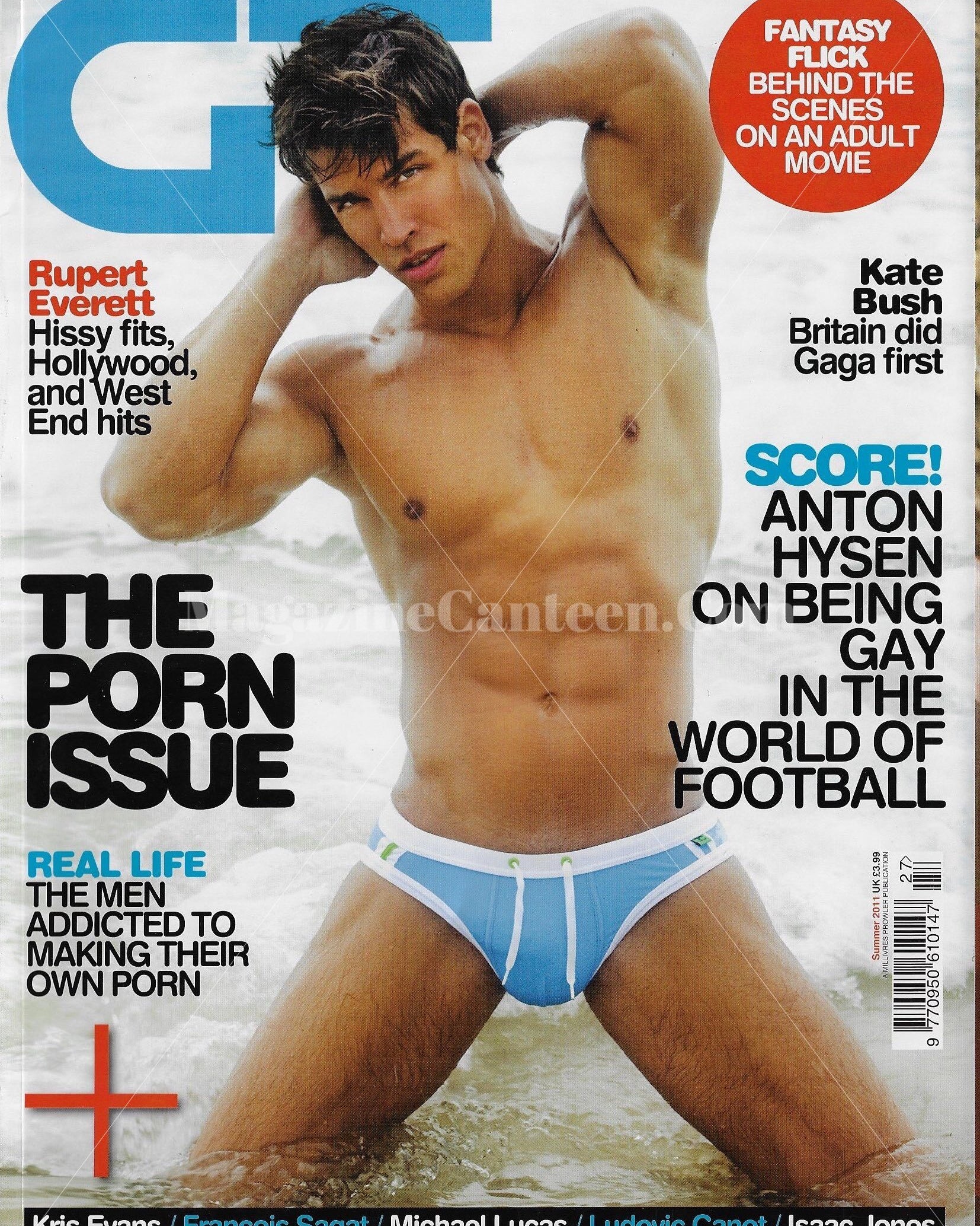 Gay Times Magazine - Kris Evans Francois Sagat