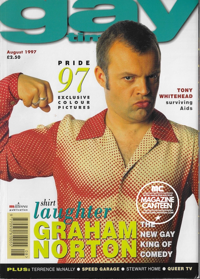 Gay Times Magazine Graham Norton Martin Fitzpatrick Tony Whitehead