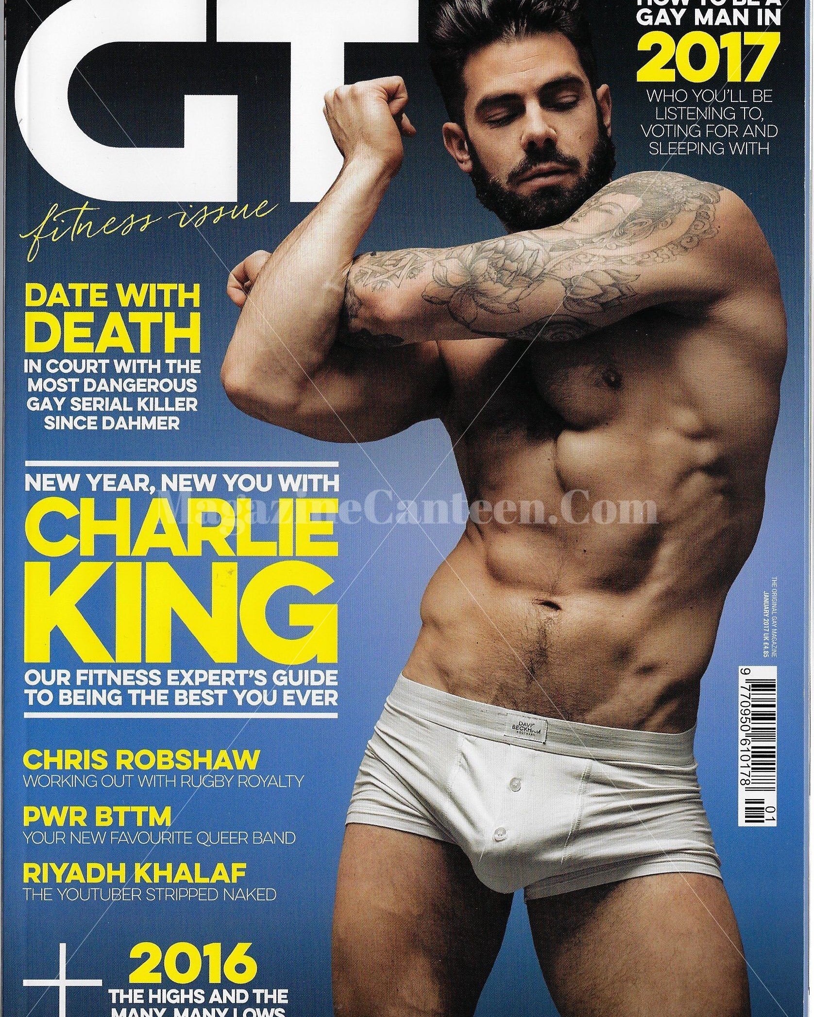 Gay Times Magazine - Charlie King Naked