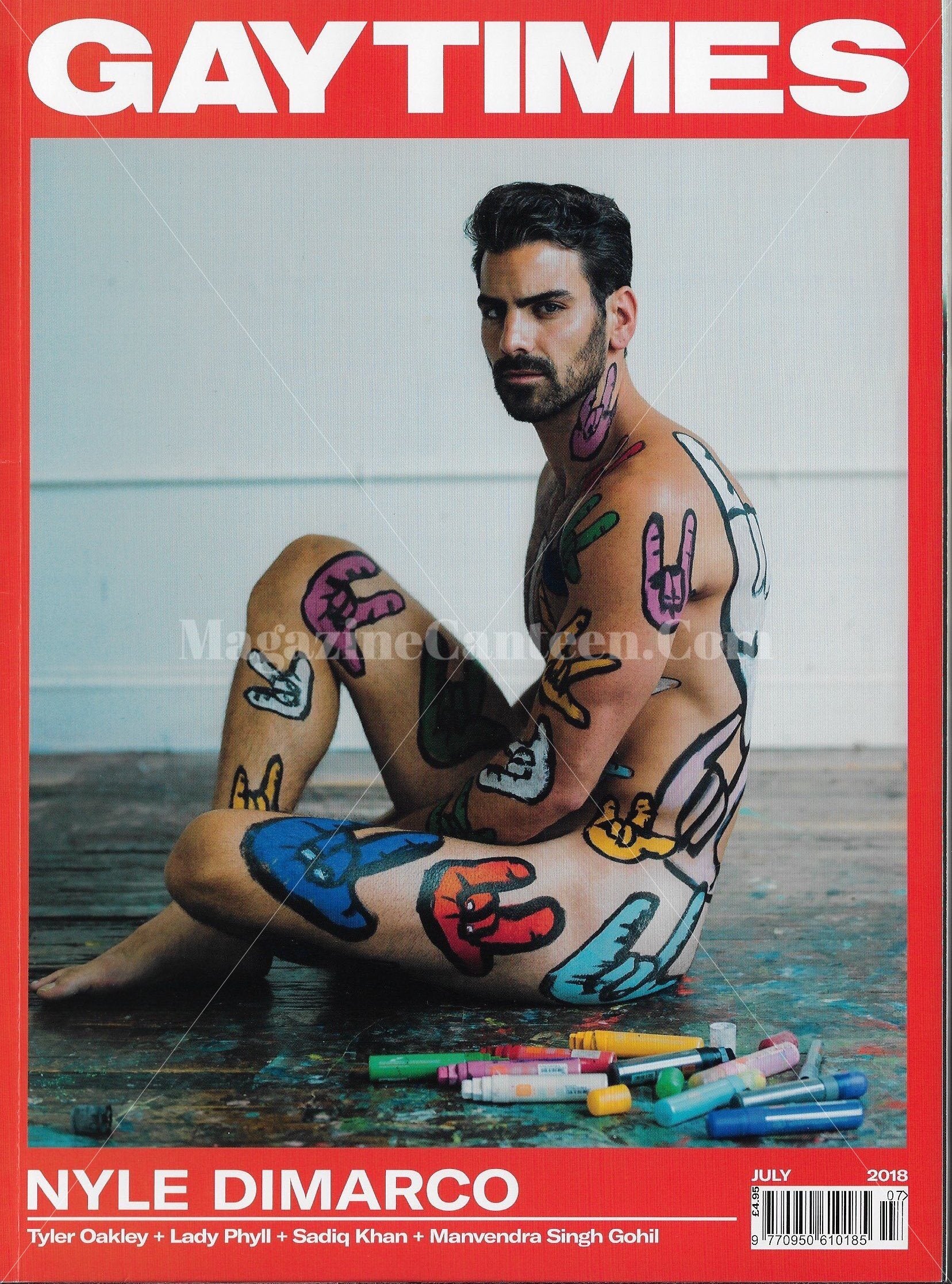 Gay Times Magazine - Nyle Dimarco