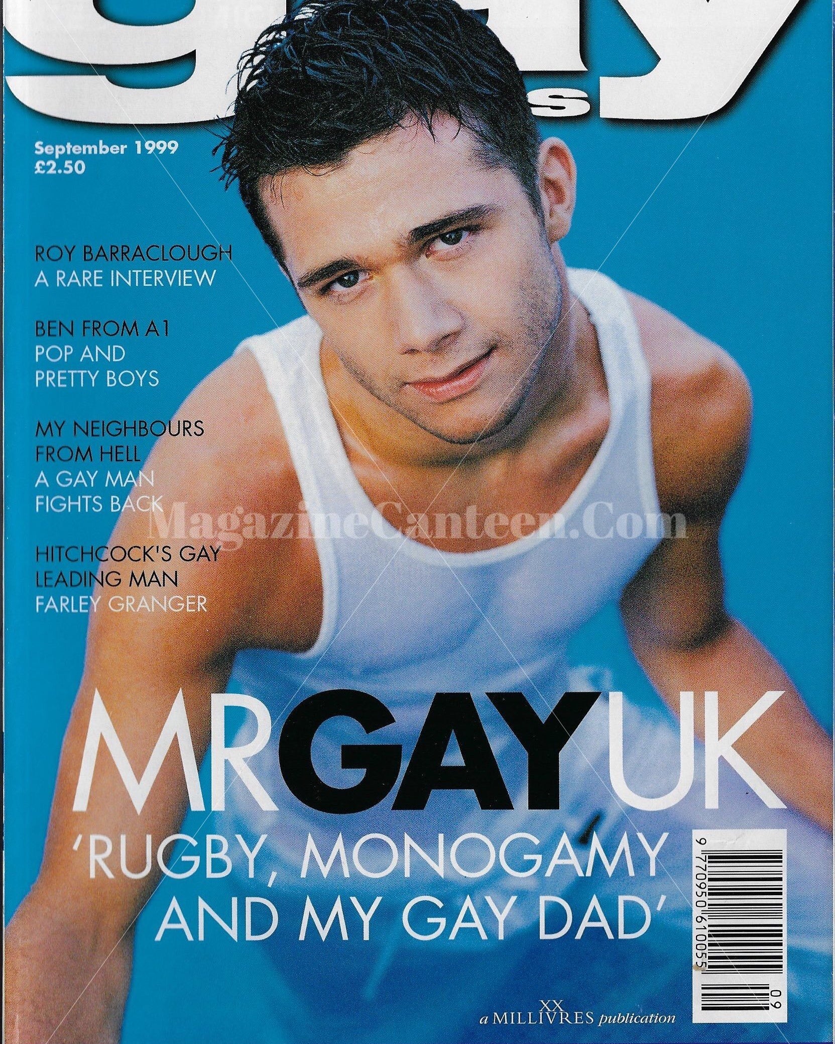 Gay Times Magazine -  Mark Ledsham Mr Gay UK