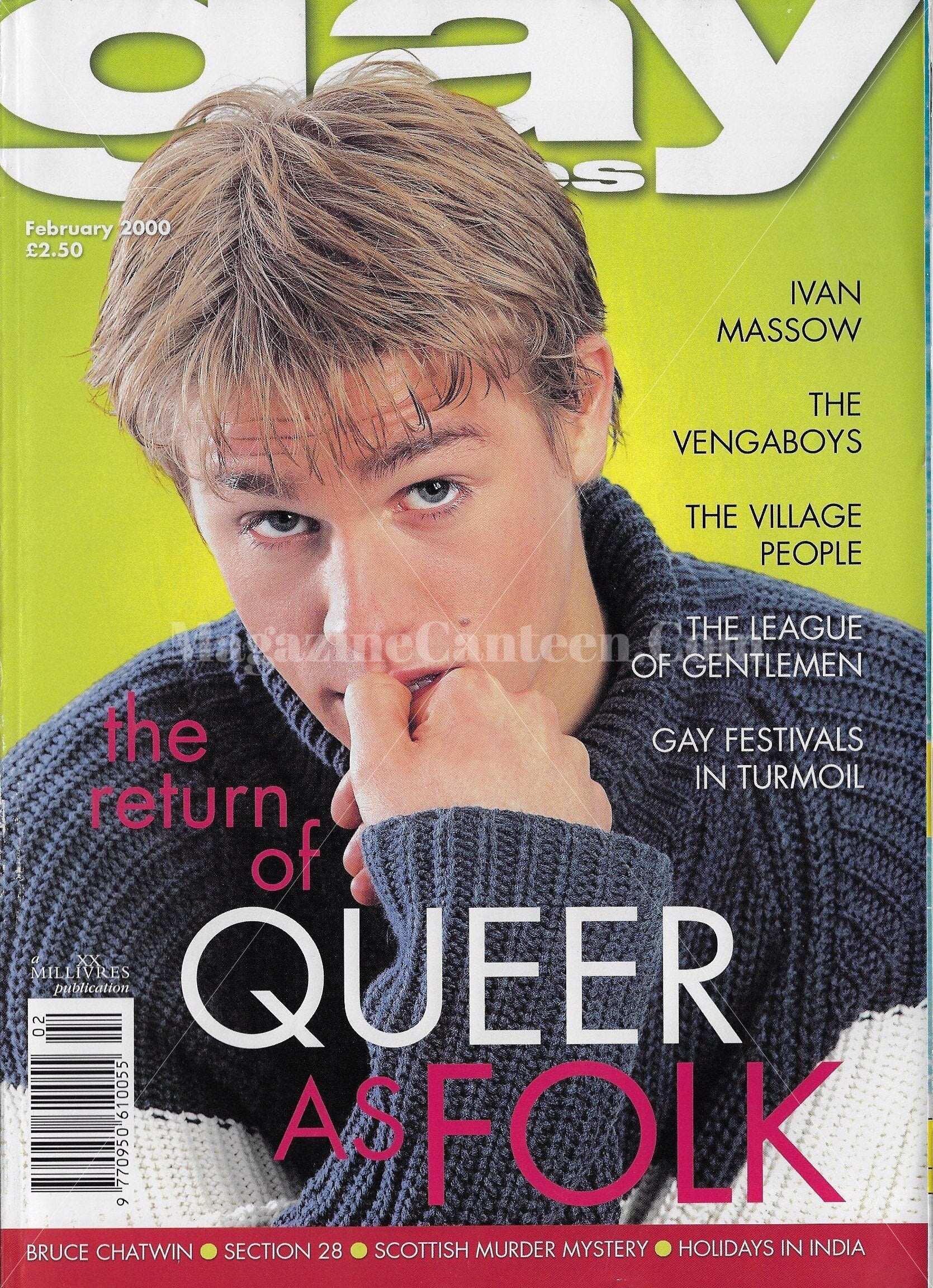 Gay Times Magazine - Charlie Hunnam A