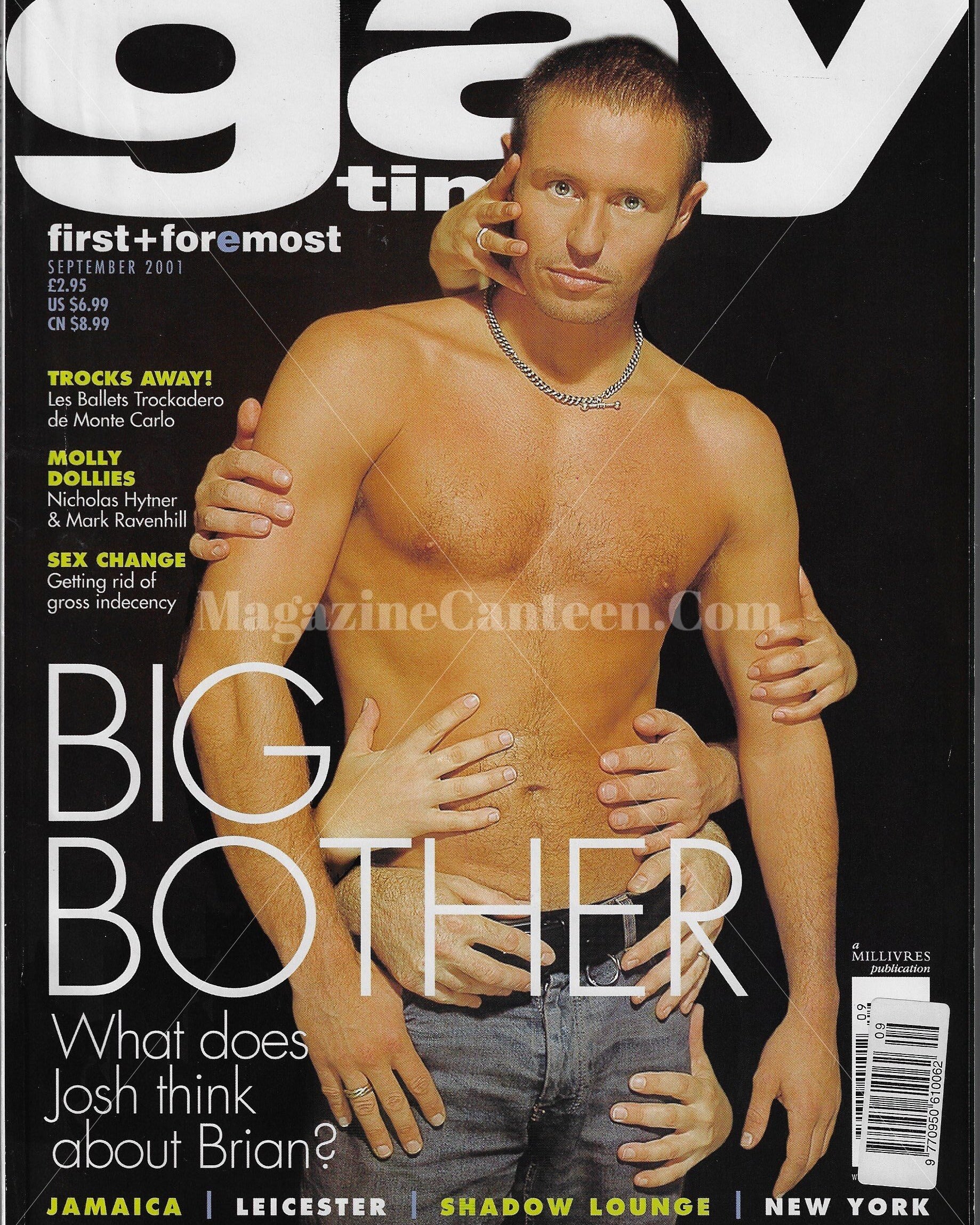 Gay Times Magazine - Josh Rafter