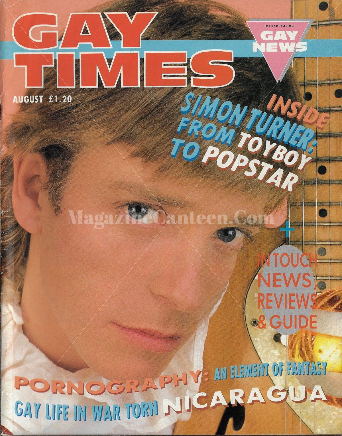 Gay Times Magazine - Simon Turner – magazine canteen
