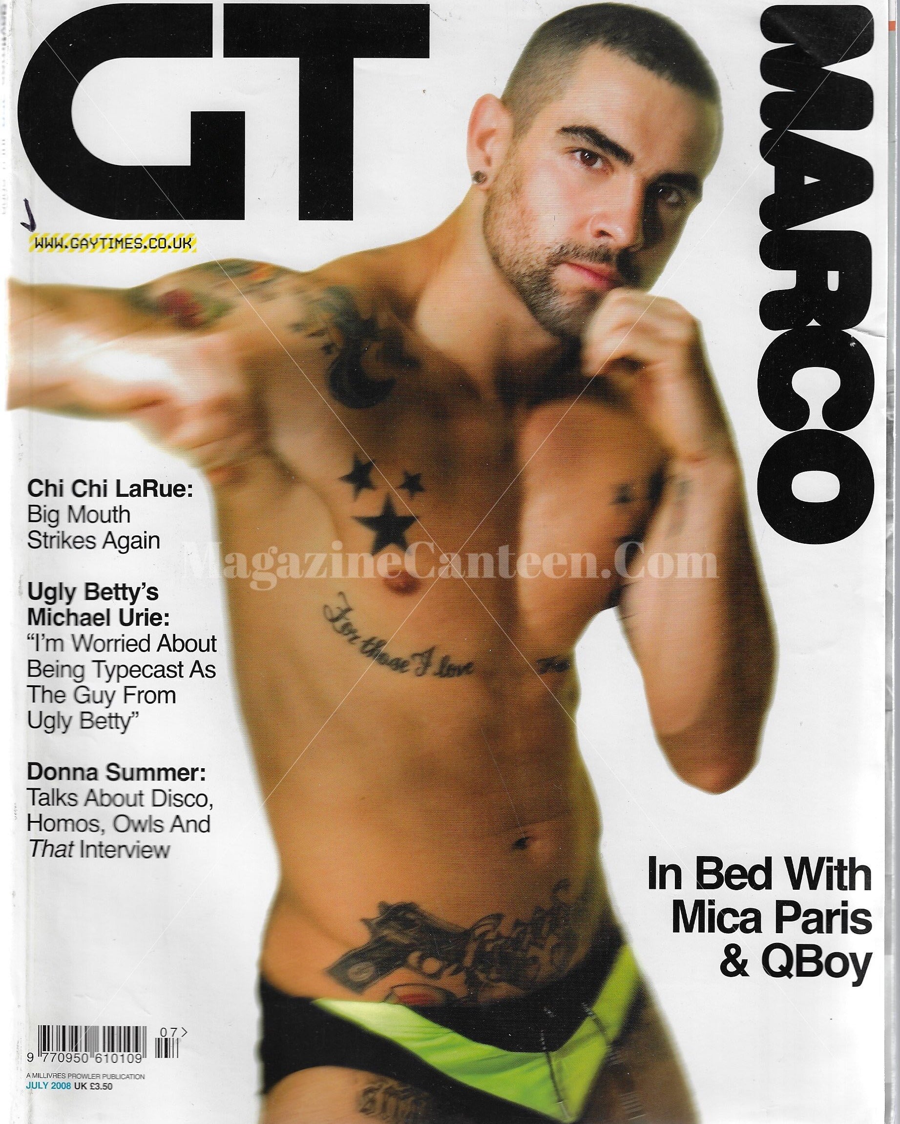 Gay Times Magazine - Marco Da Silva B