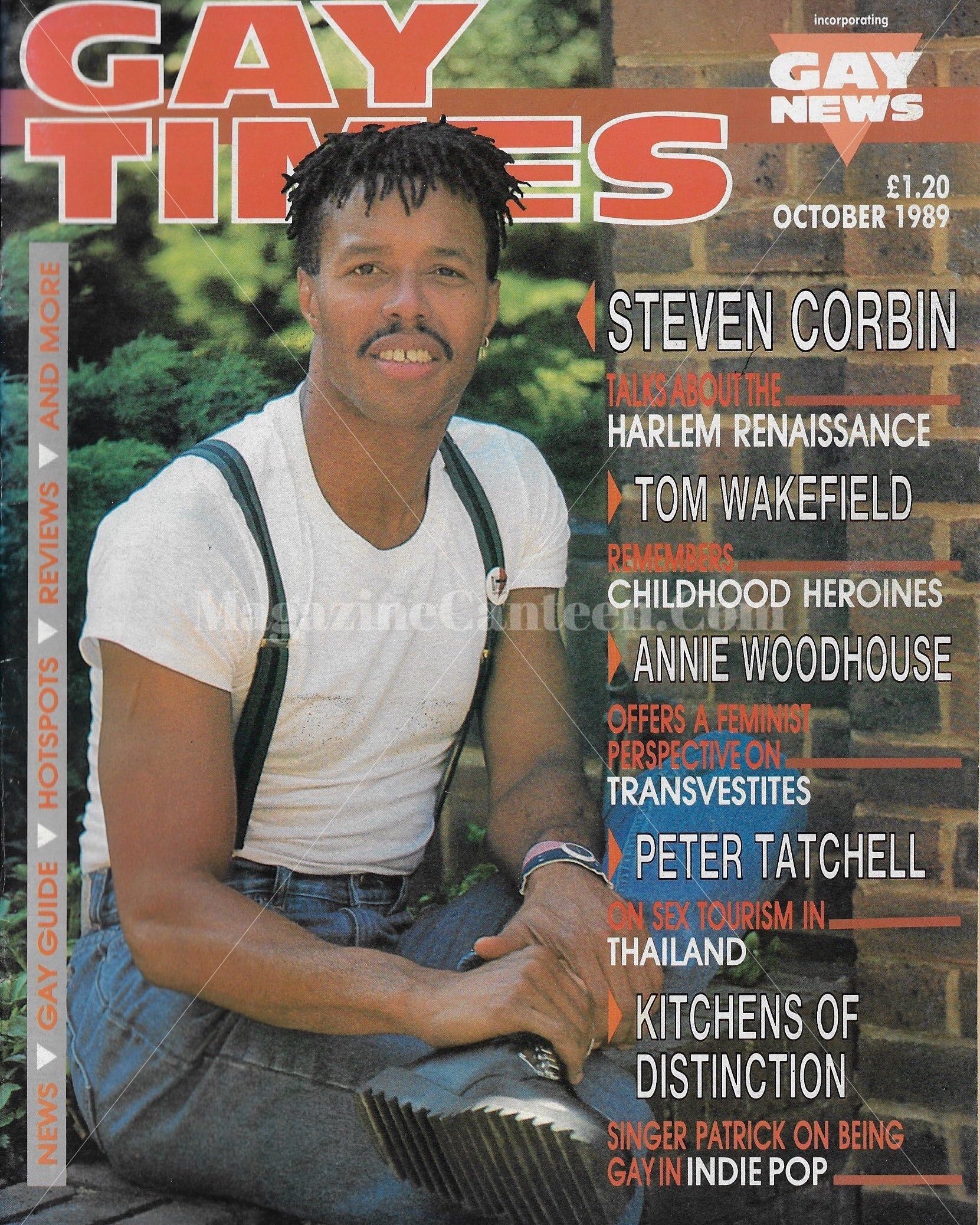 Gay Times Magazine - Steven Corbin