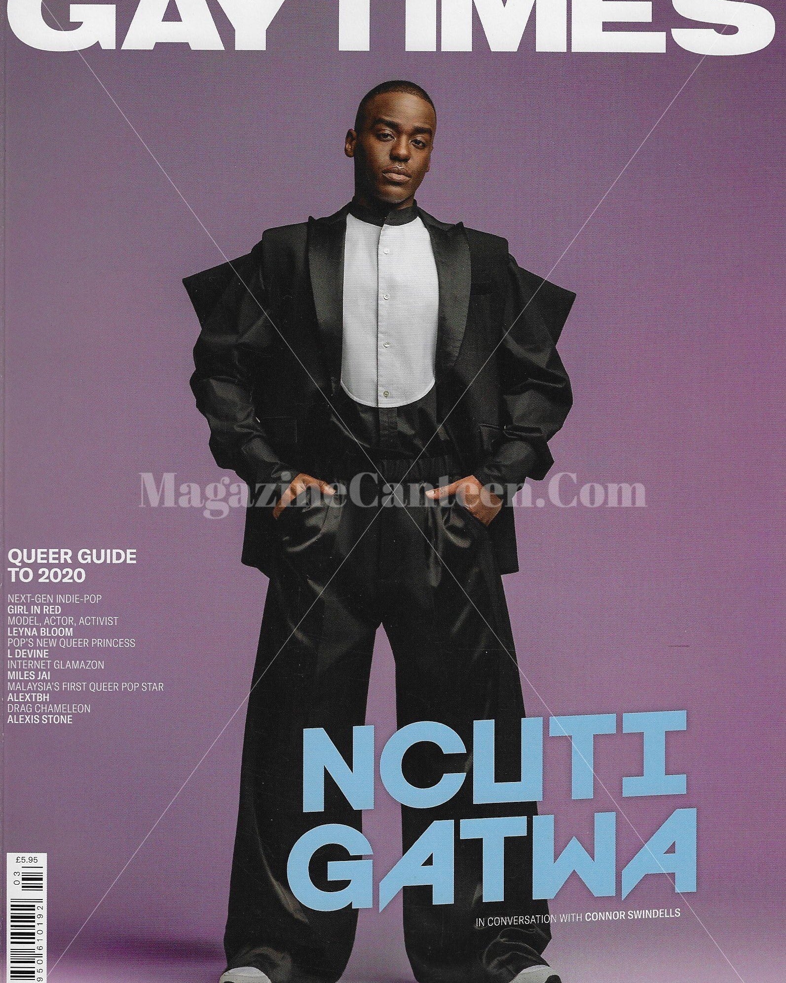 Gay Times Magazine - Ncuti Gatwa Doctor Who