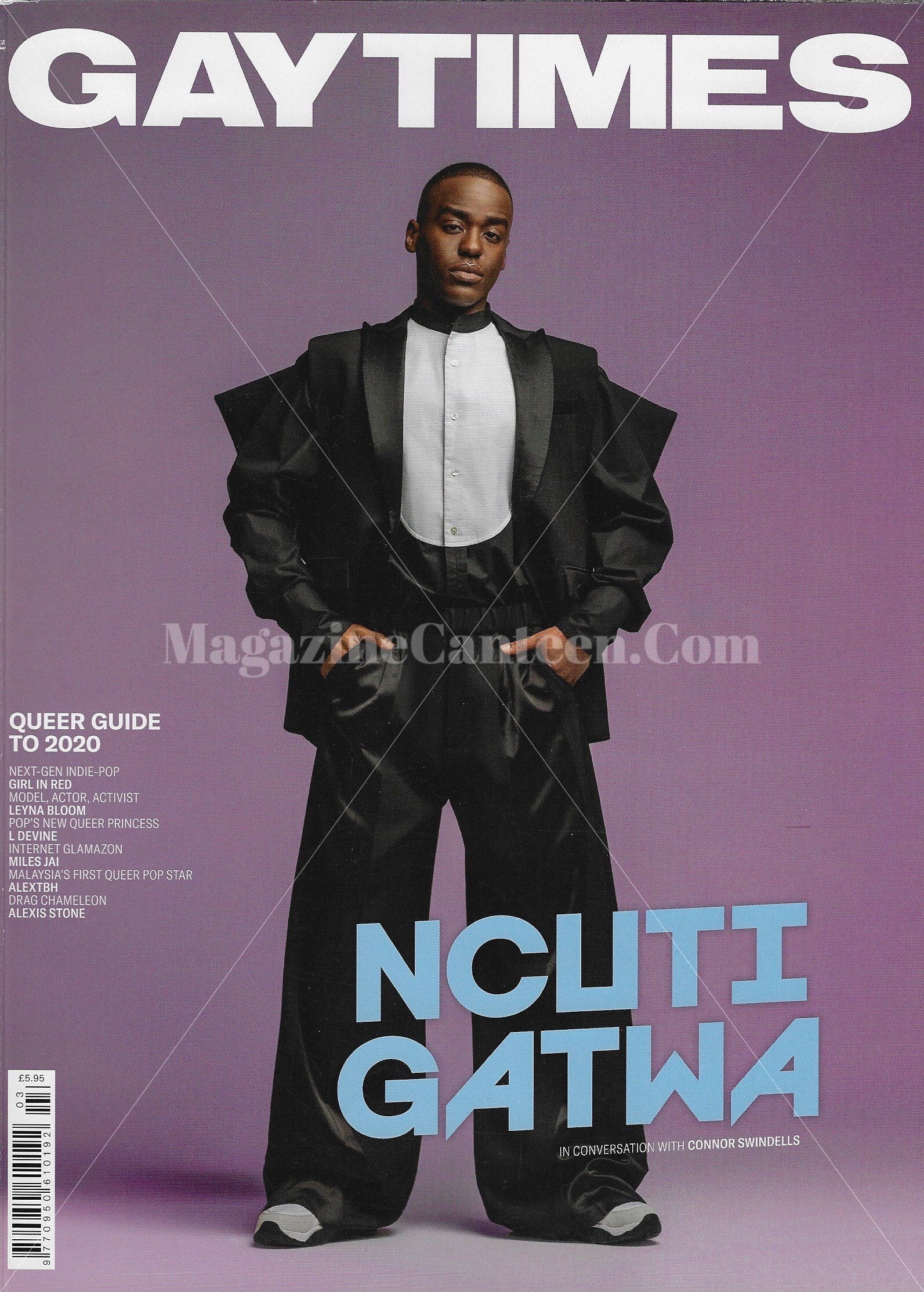 Gay Times Magazine - Ncuti Gatwa Doctor Who
