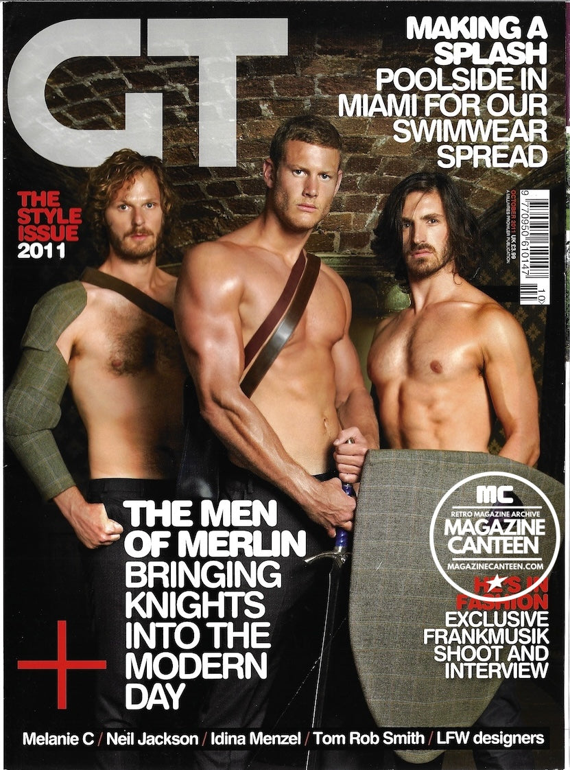 Gay Times Magazine - TOM HOPPER Eoin Macken RUPERT YOUNG Merlin 2011
