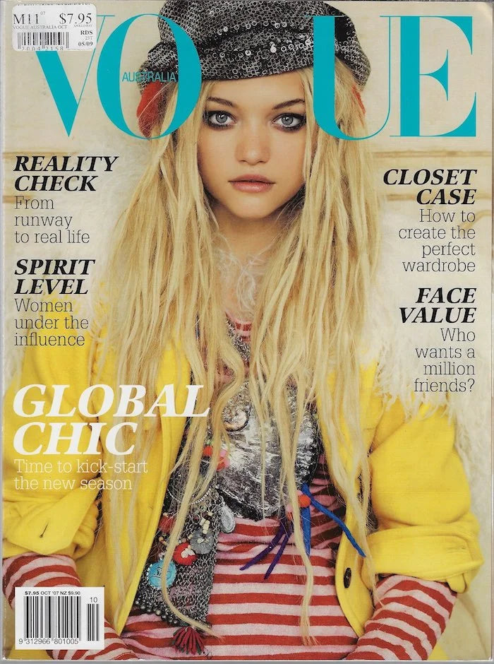 Vogue Australia Magazine - Gemma Ward – magazine canteen