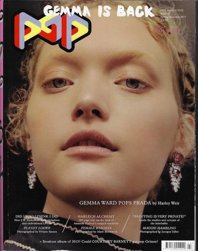 Pop Magazine 32 - Gemma Ward – magazine canteen