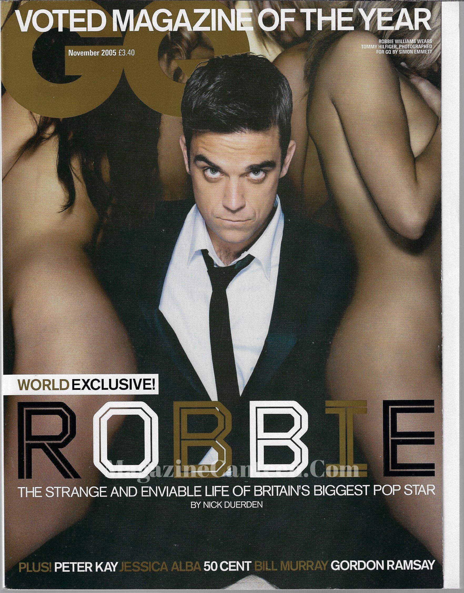 GQ Magazine November 2005 - Robbie Williams