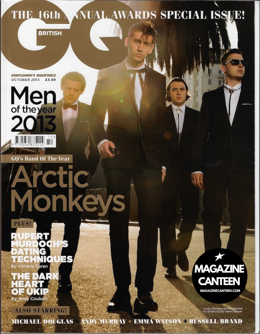 GQ Magazine October 2013 - The Arctic Monkeys A