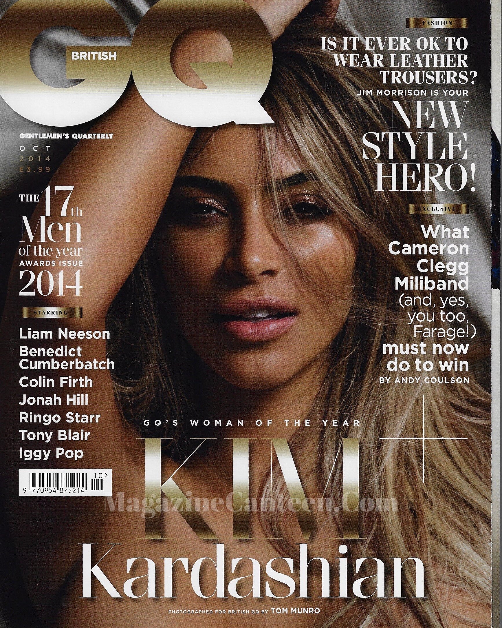 GQ Magazine October 2014 - Kim Kardashian