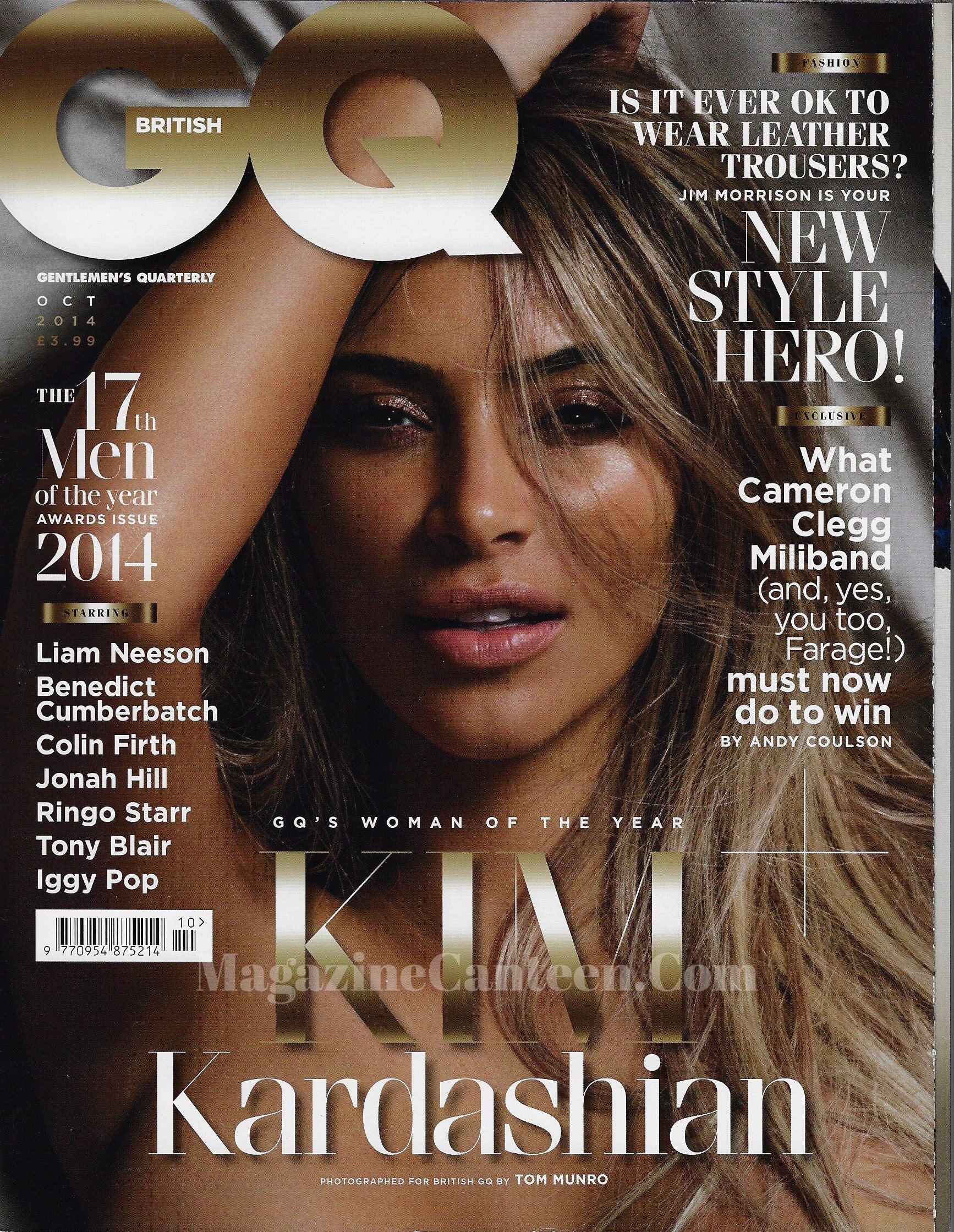 GQ Magazine October 2014 - Kim Kardashian