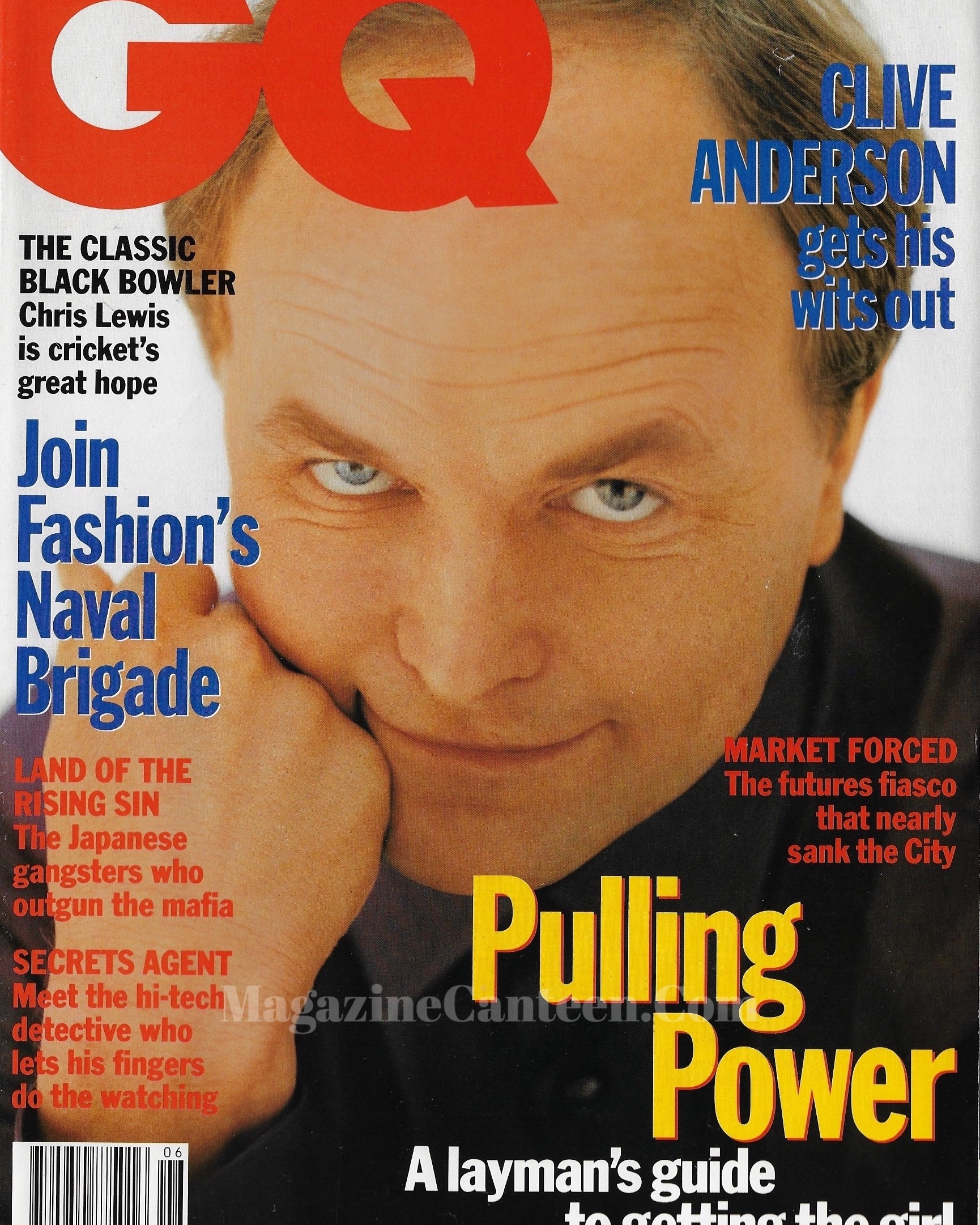 GQ Magazine June 1992 - Clive Anderson