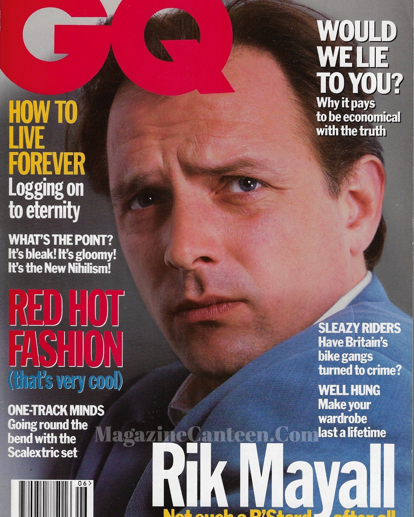 GQ Magazine June 1993 - Rik Mayall