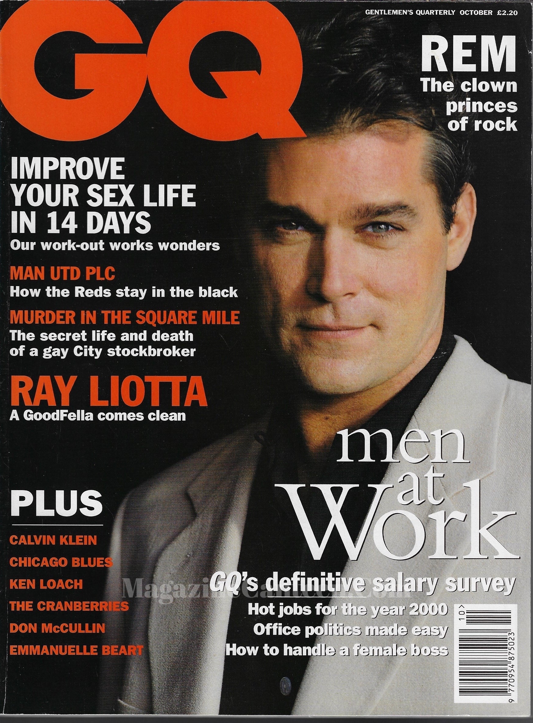 GQ Magazine October 1994 - Ray Liotta