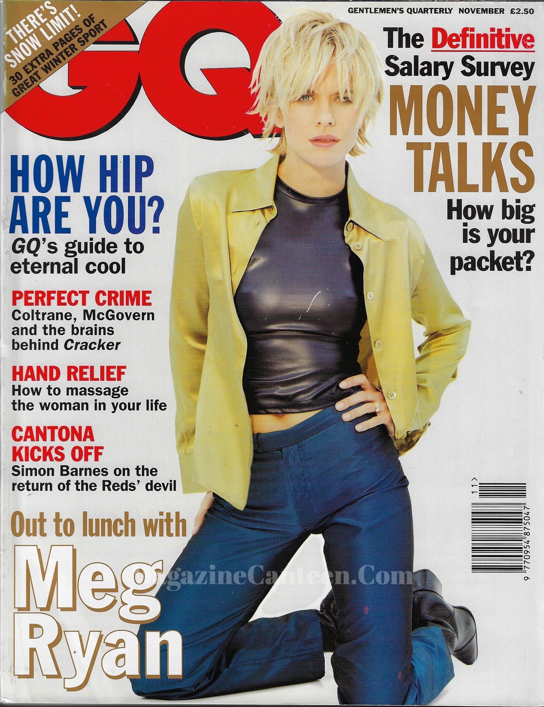 GQ Magazine November 1995 - Meg Ryan