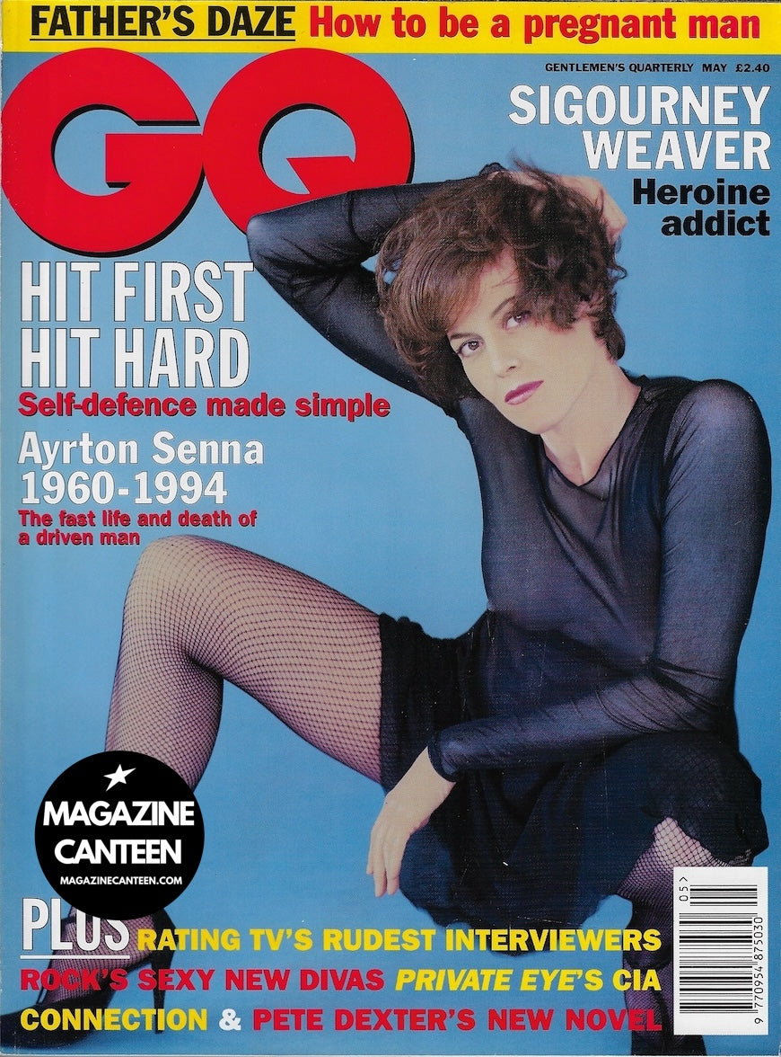 GQ Magazine May 1995 - Sigourney Weaver
