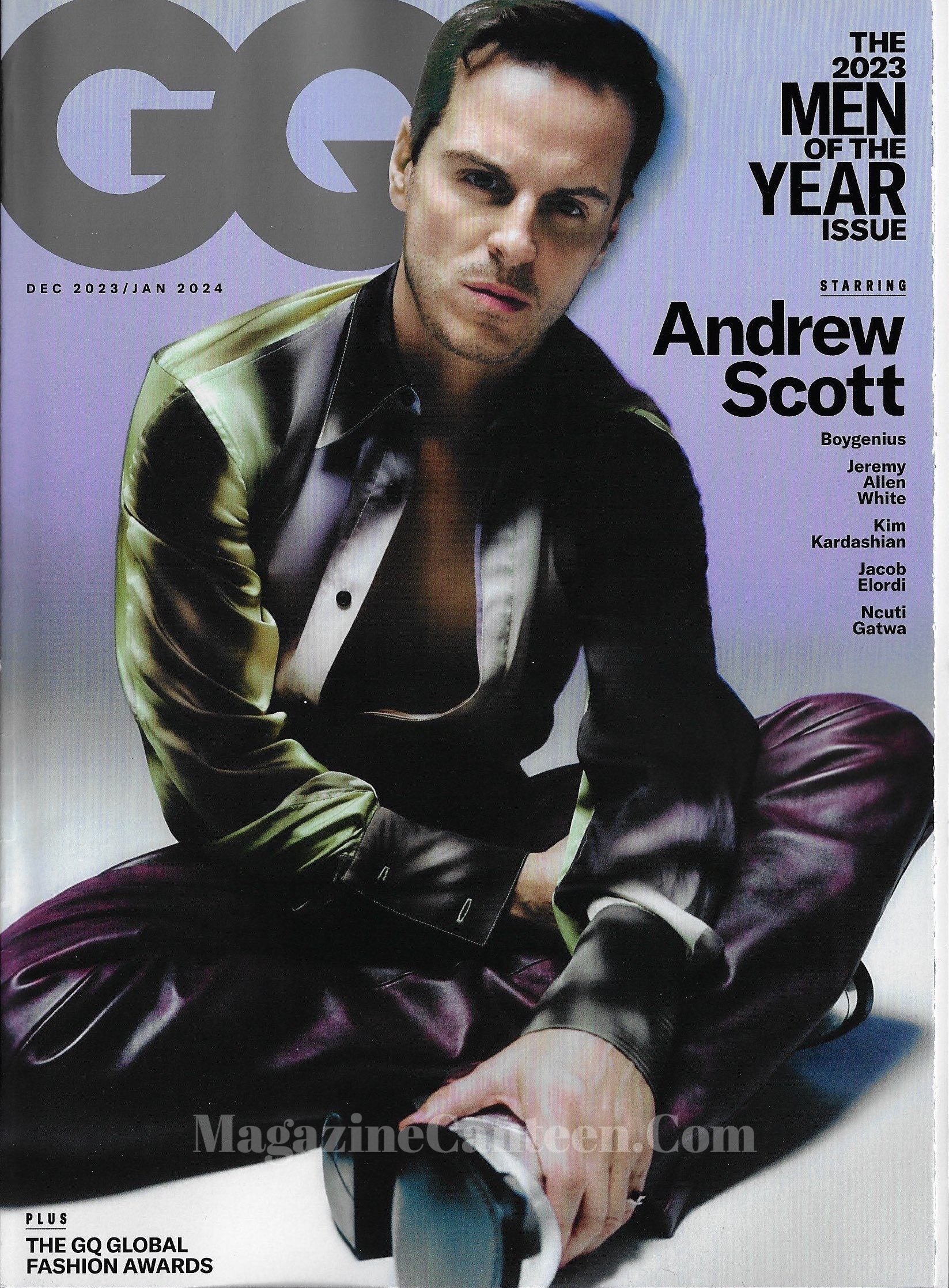 GQ Magazine December 2023 - Andrew Scott