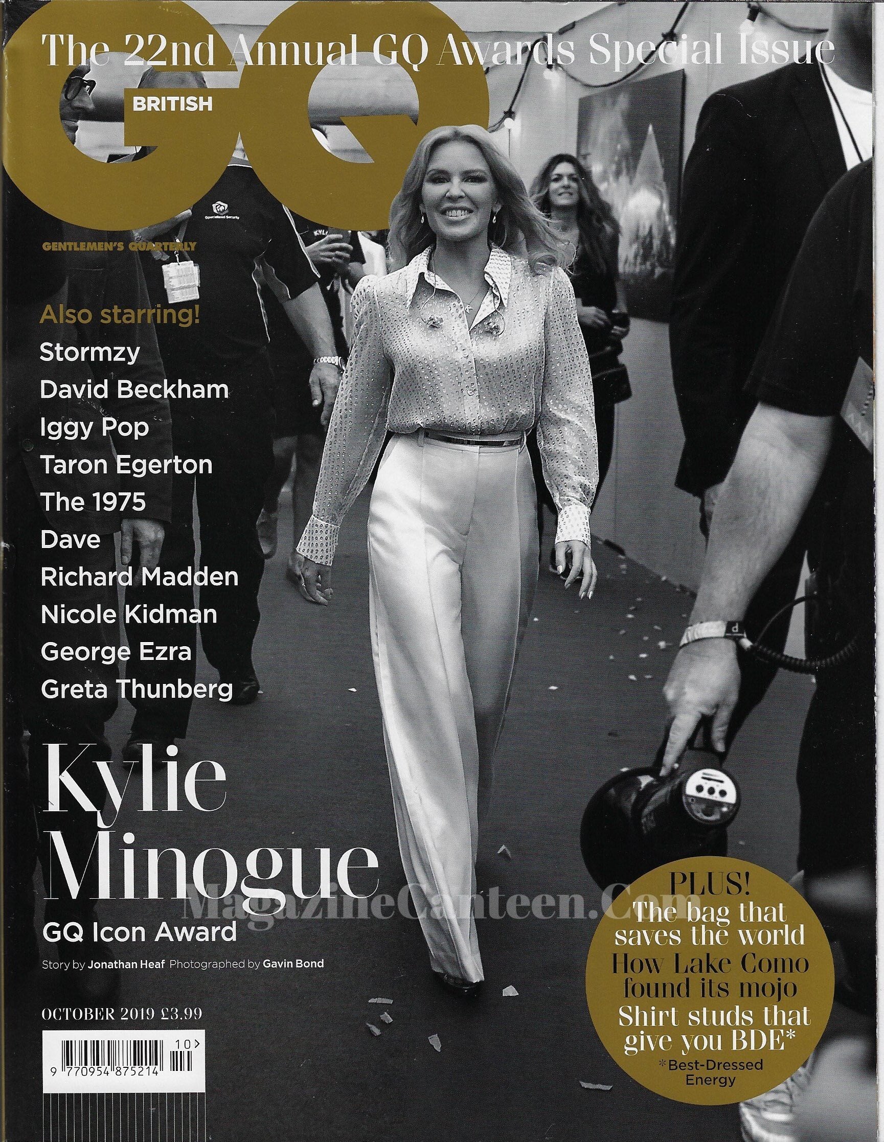 GQ Magazine October 2019 - Kylie Minogue