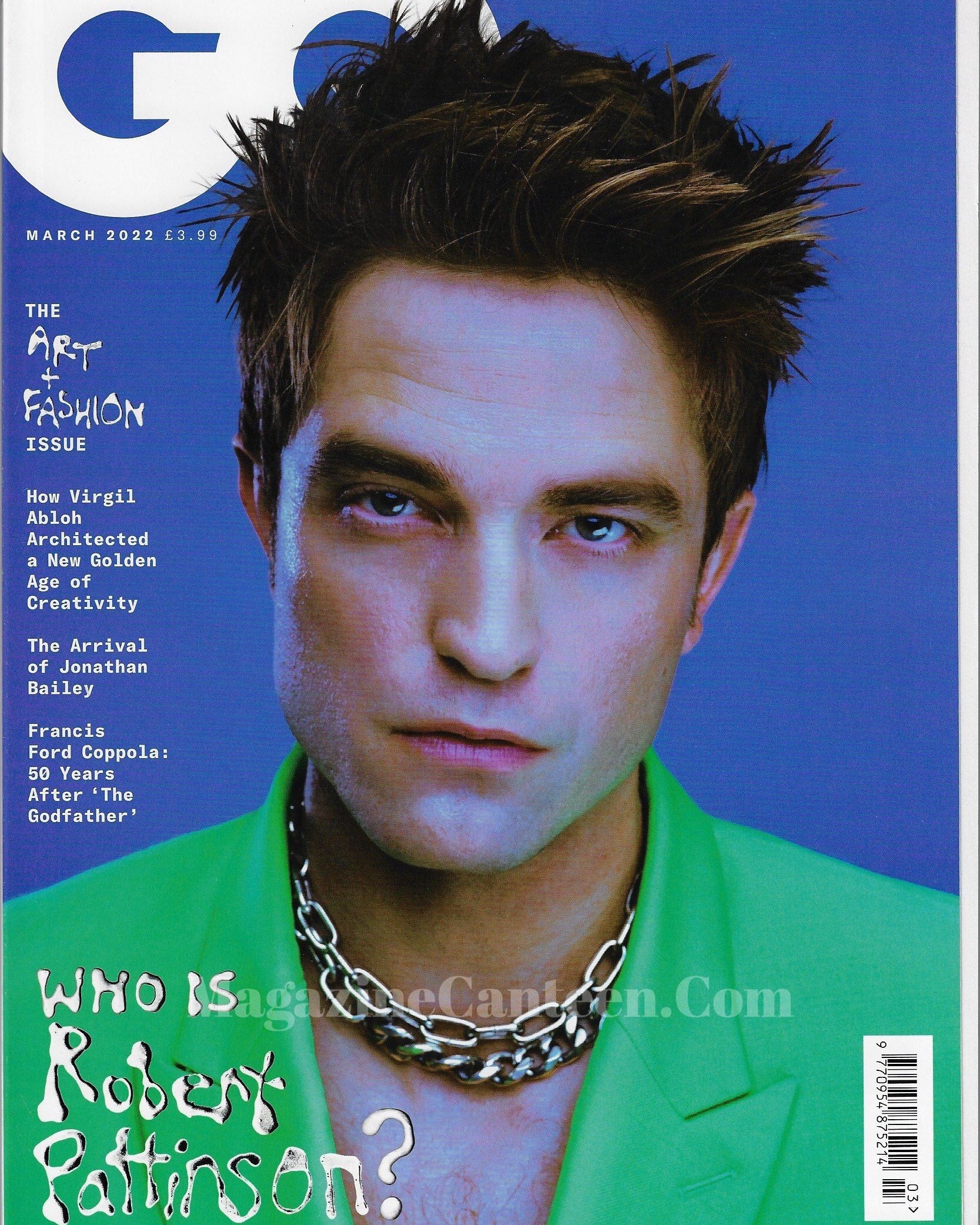 GQ Magazine March 2022 - Robert Pattinson A