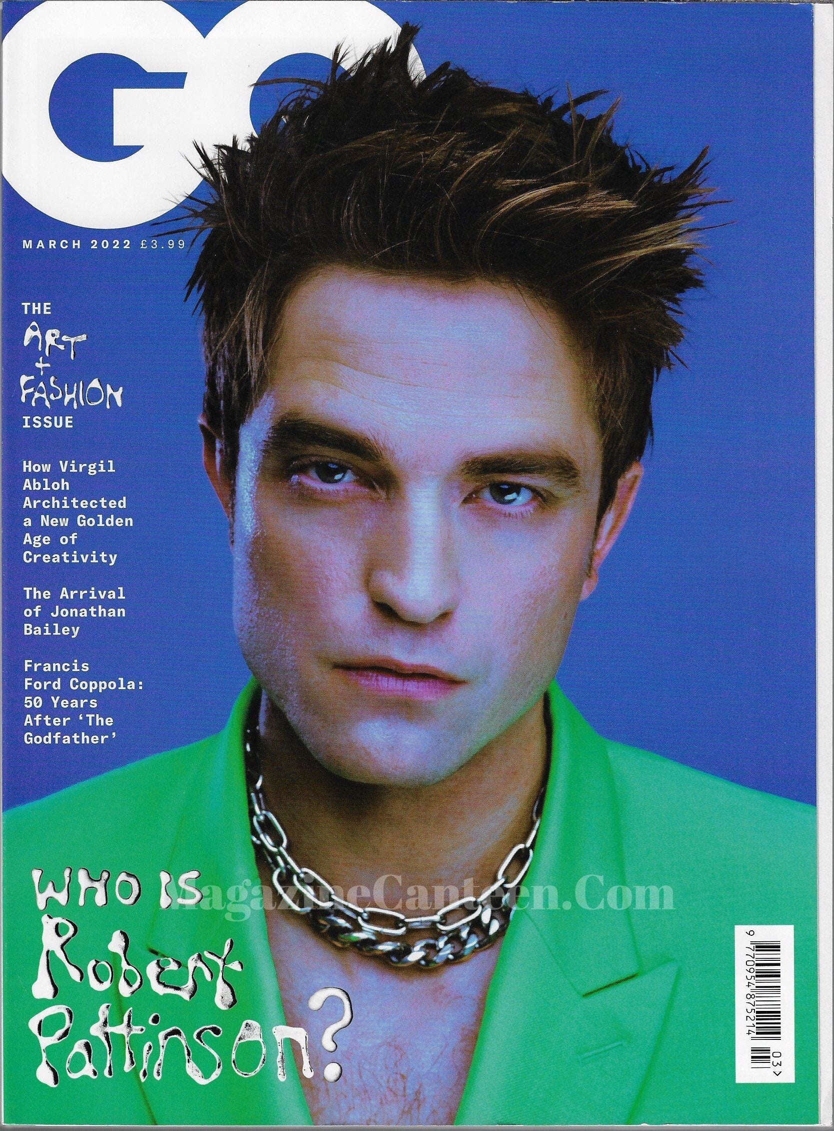 GQ Magazine March 2022 - Robert Pattinson A