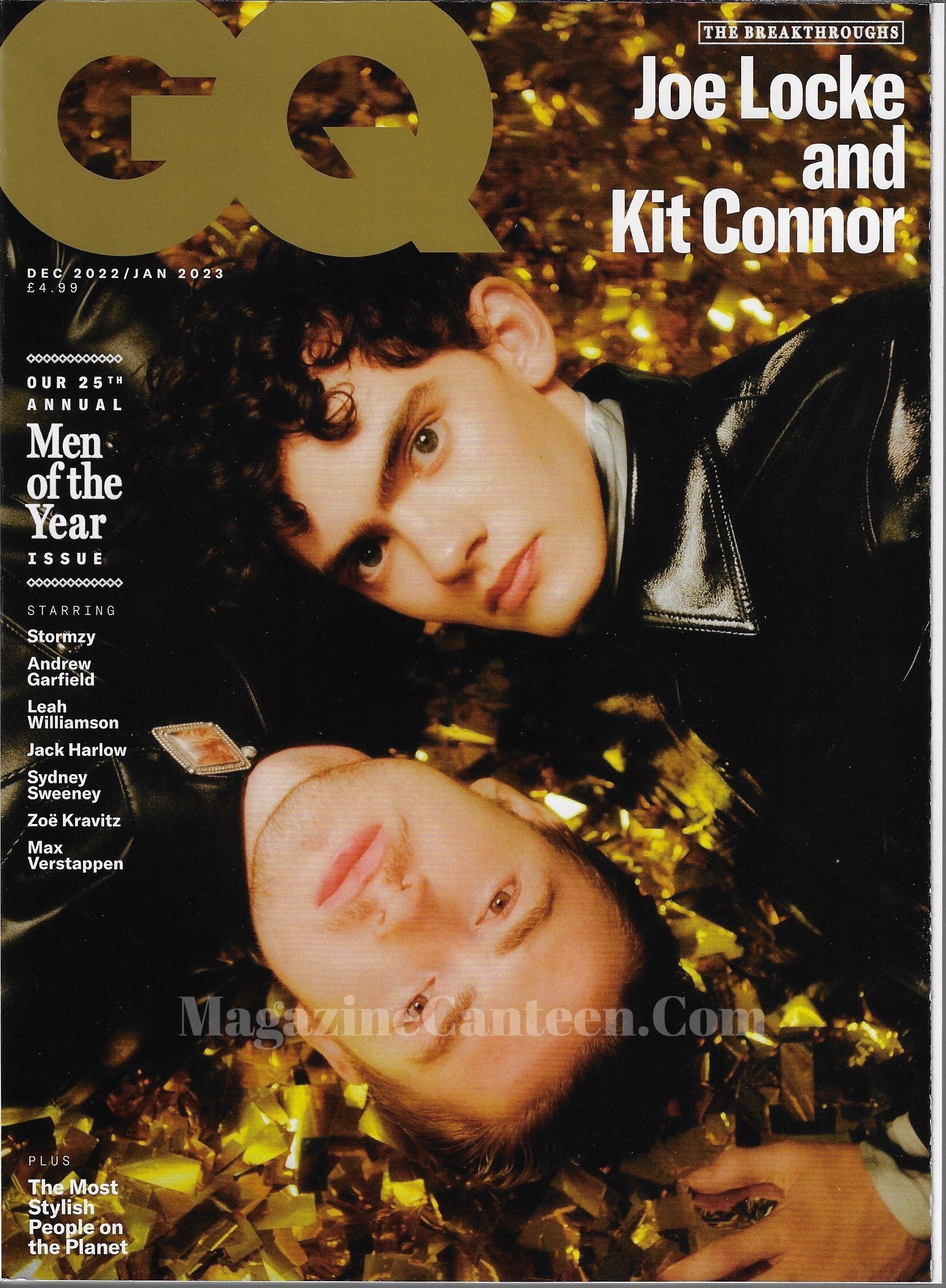 GQ Magazine December 2022 - Kit Connor & Joe Locke